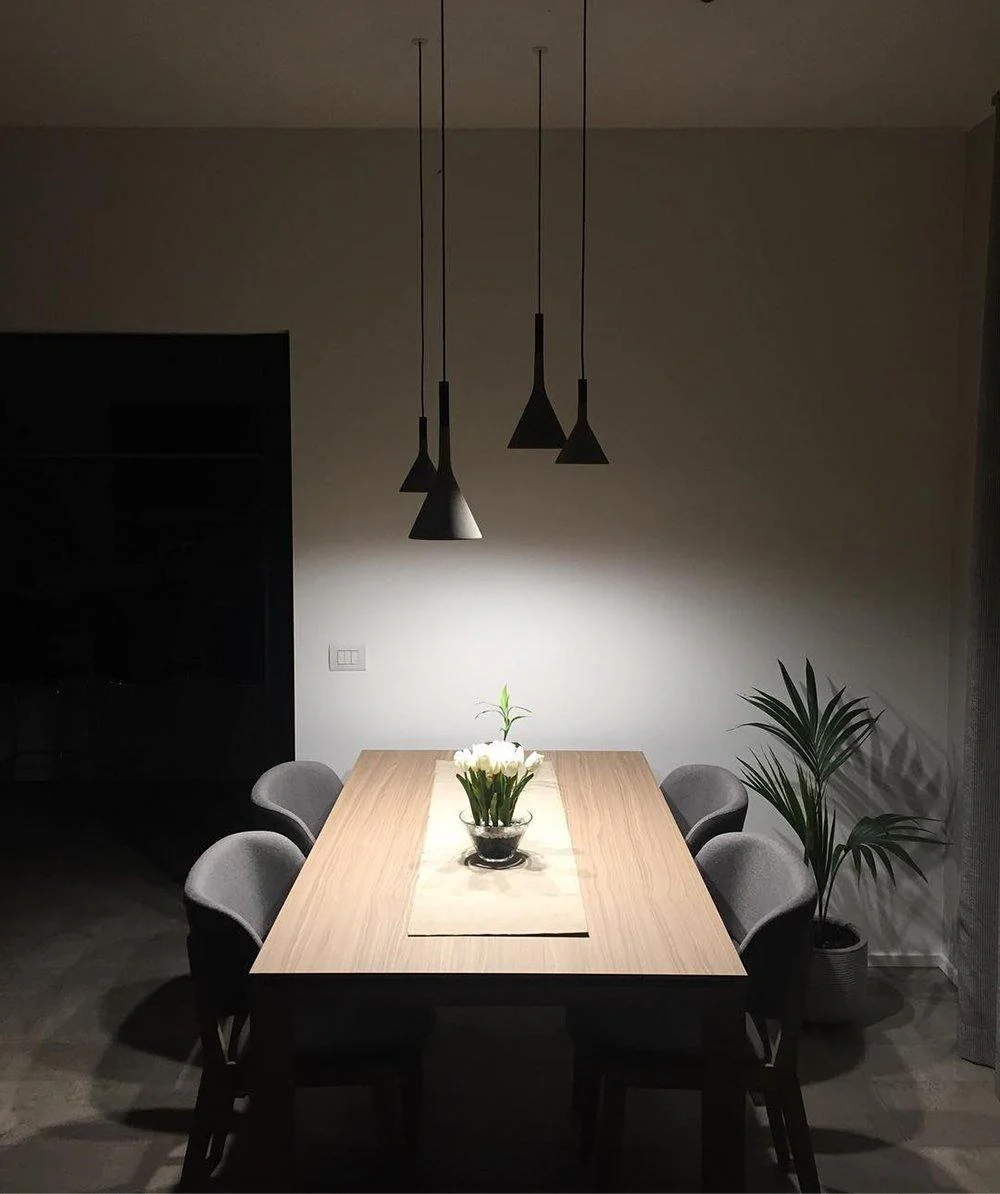 Solara Pendant Lamp Concrete Conical Industrial - Image 89
