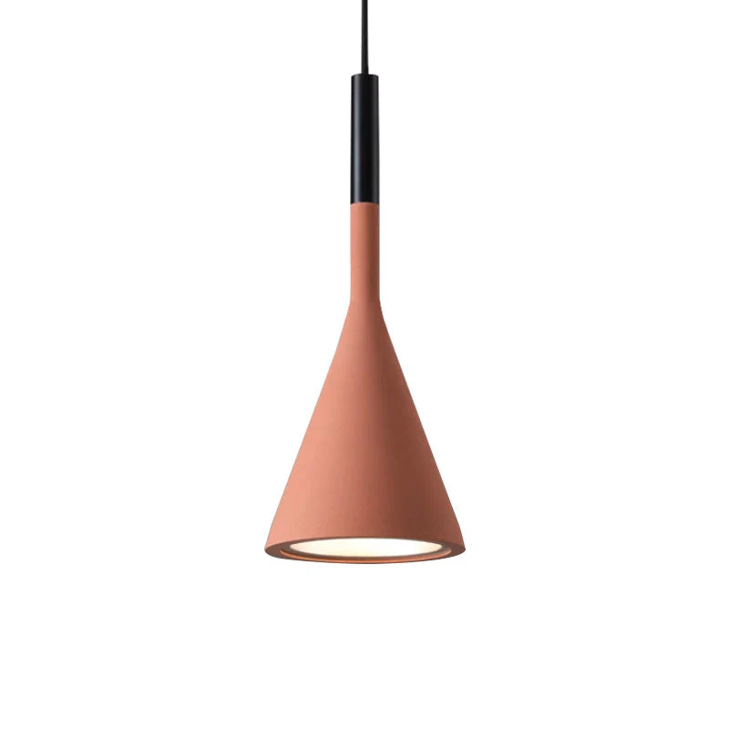 Solara Pendant Lamp Concrete Conical Industrial - Image 95