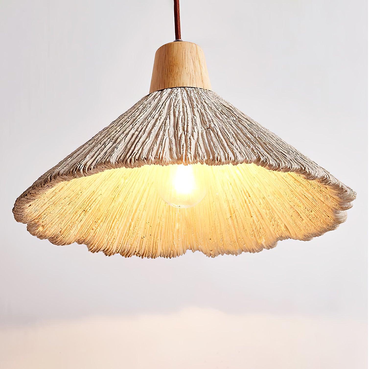 Solara Pendant Lamp Concrete Pleated - Image 70