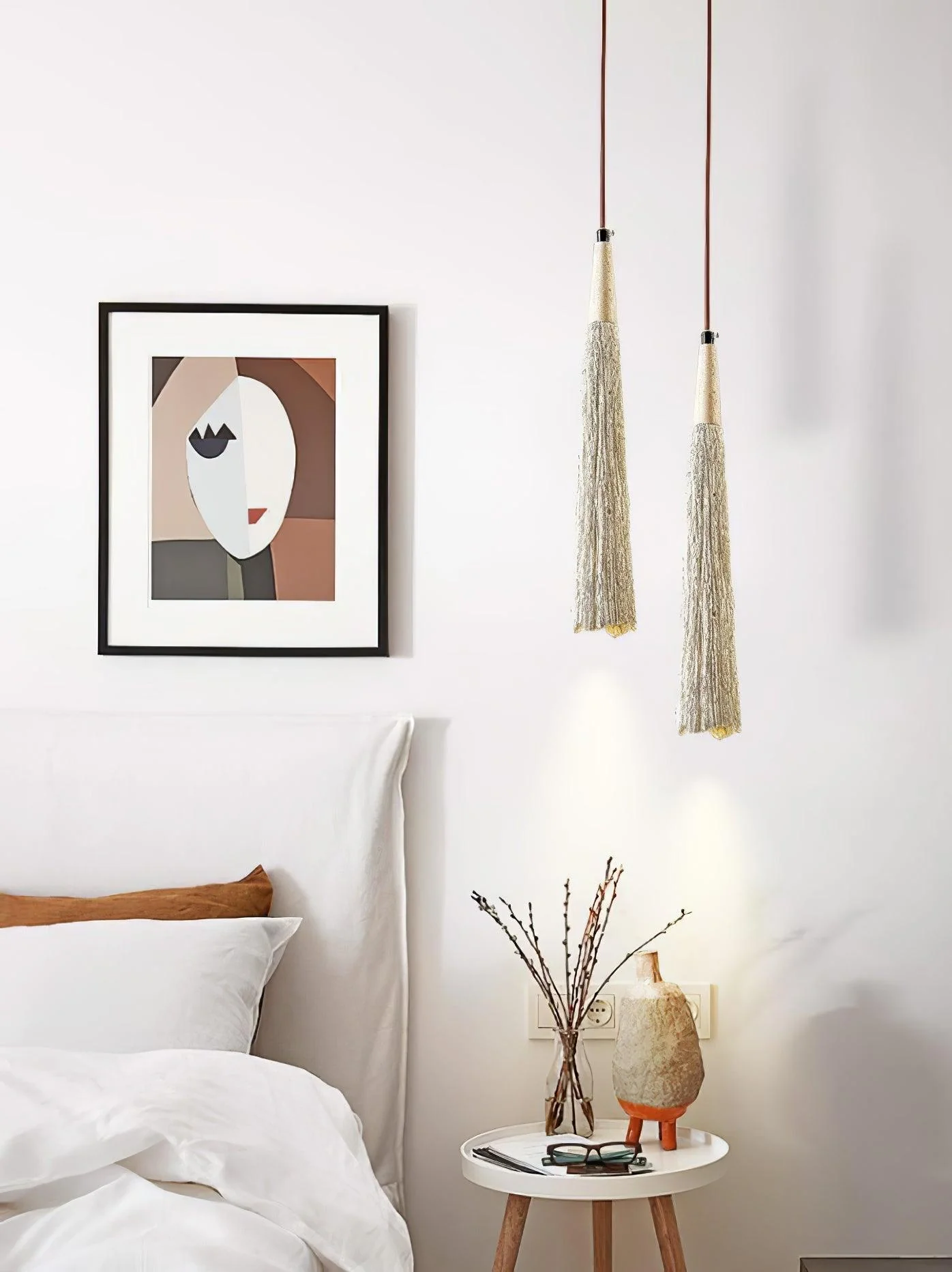 Solara Pendant Lamp Concrete Pleated - Image 82