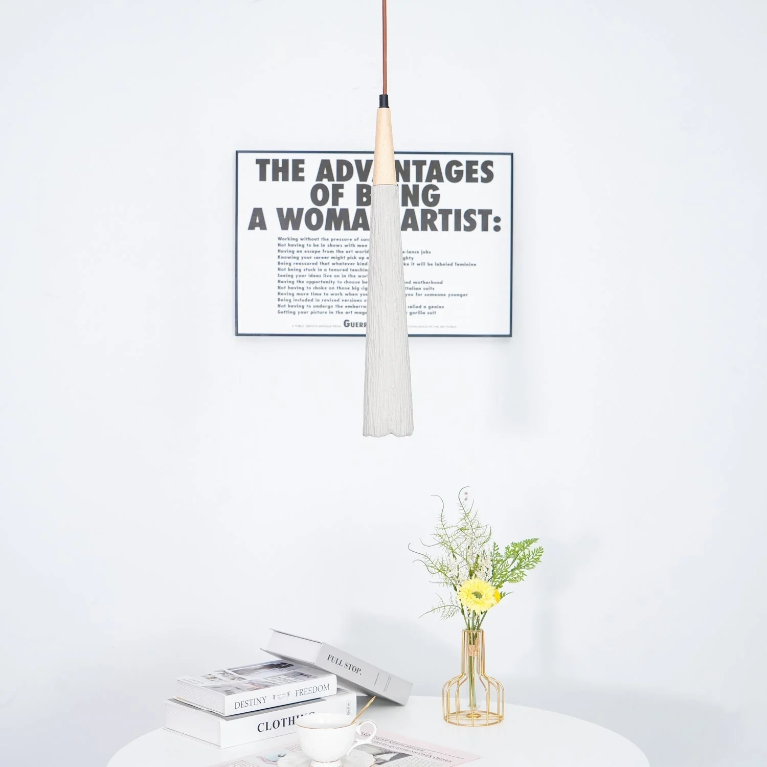 Solara Pendant Lamp Concrete Pleated - Image 83