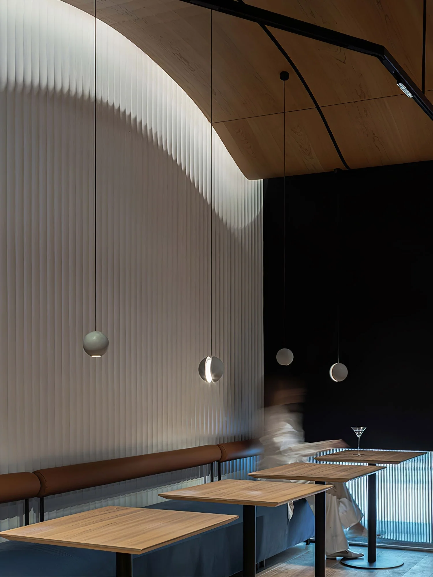 Solara Pendant Lamp Concrete Sphere Moon Minimalist - Image 69