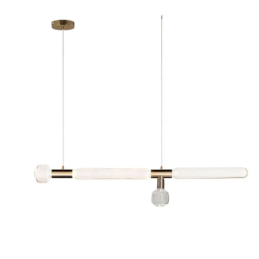 Solara Pendant Lamp Crystal Cylinder Cipher Contemporary - Image 100