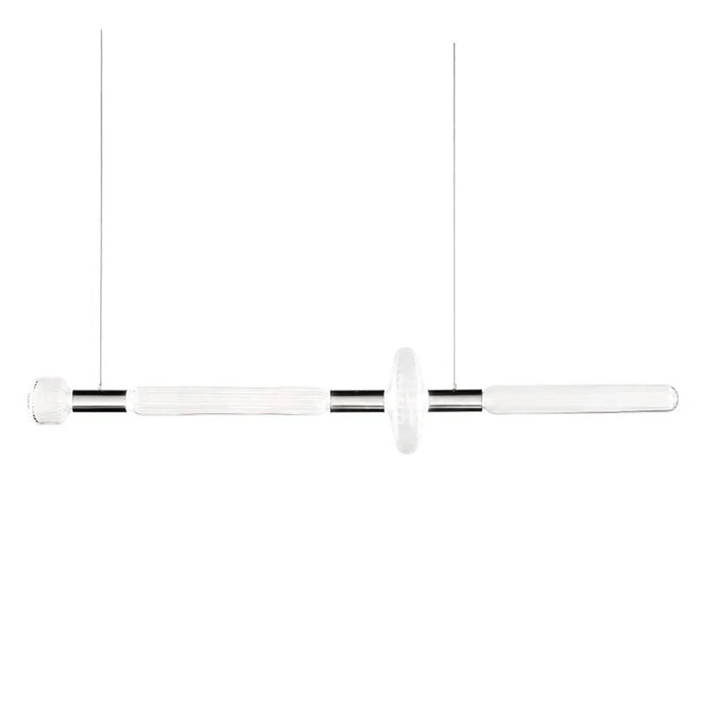 Solara Pendant Lamp Crystal Cylinder Cipher Contemporary - Image 64