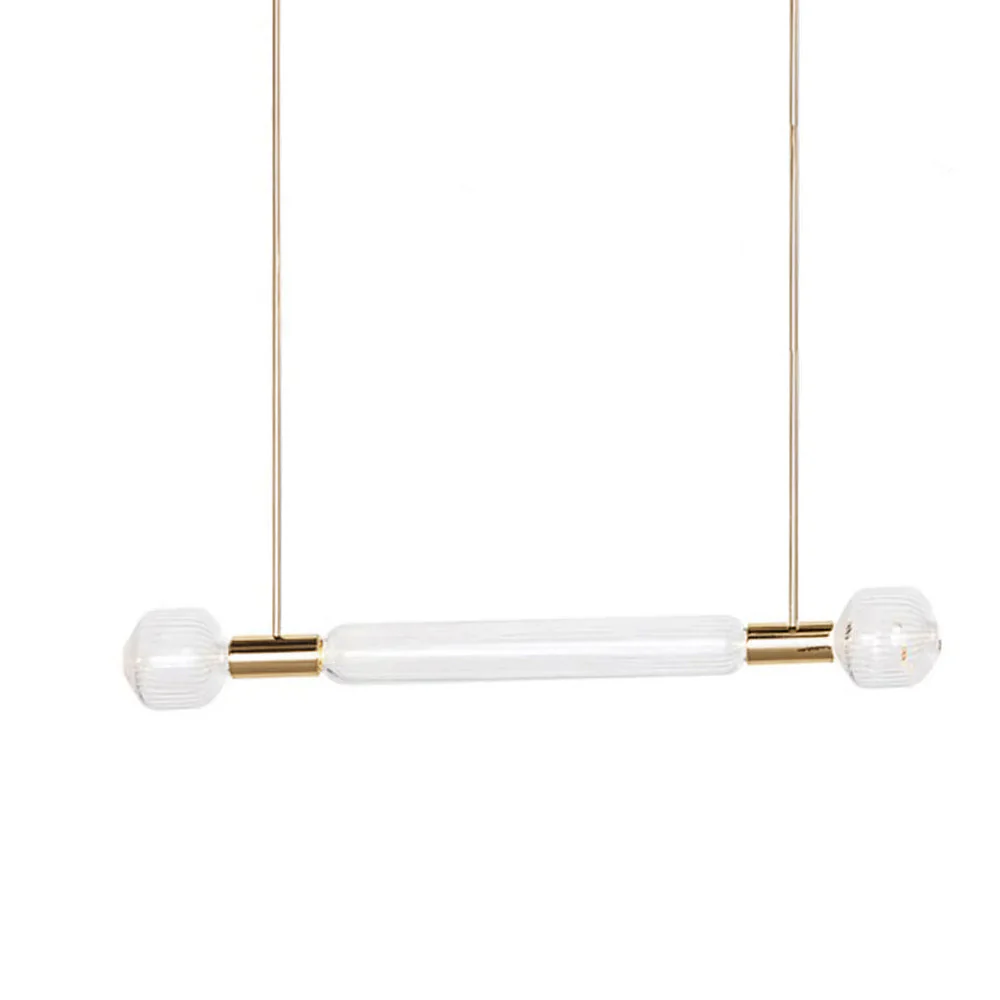 Solara Pendant Lamp Crystal Cylinder Cipher Contemporary - Image 80