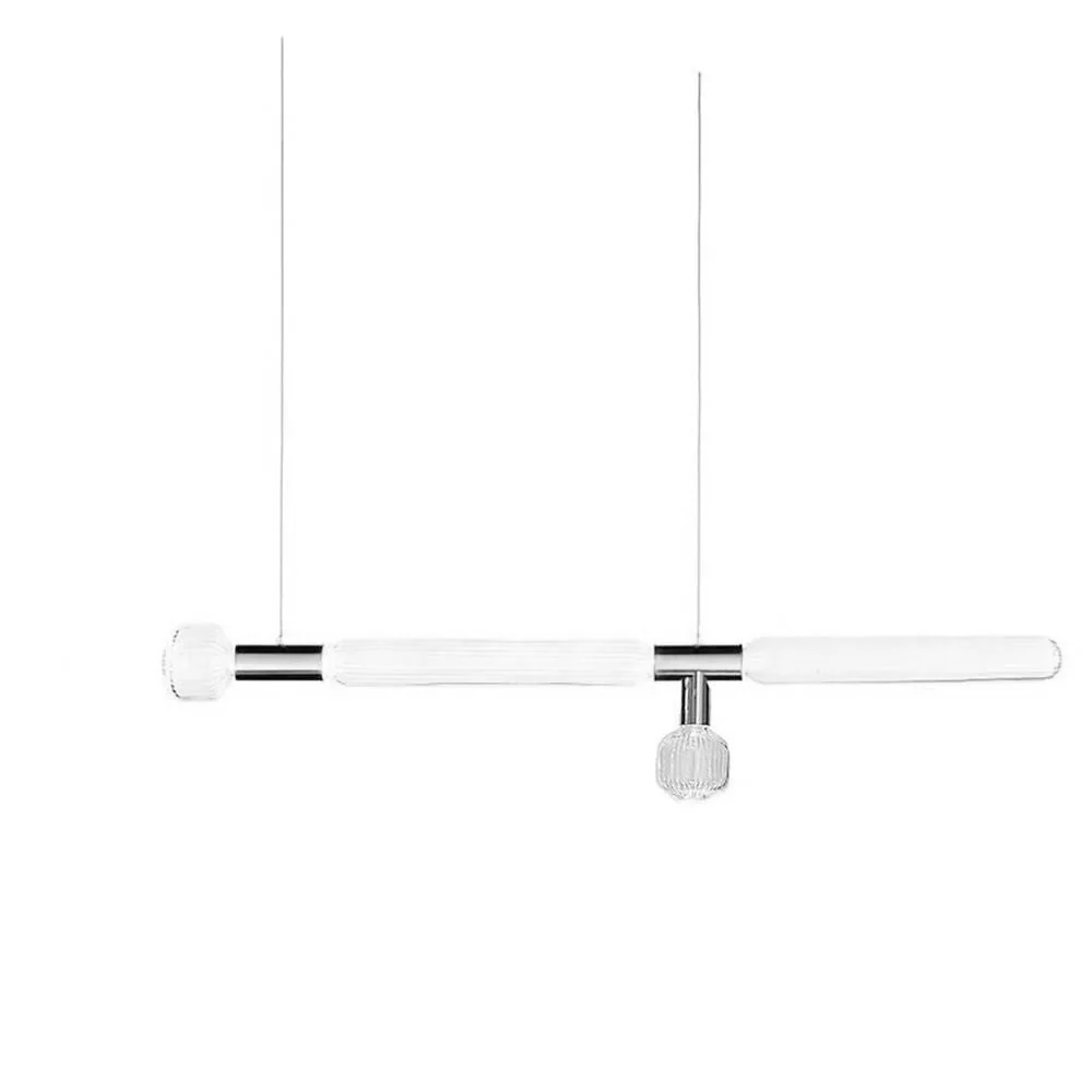 Solara Pendant Lamp Crystal Cylinder Cipher Contemporary - Image 82