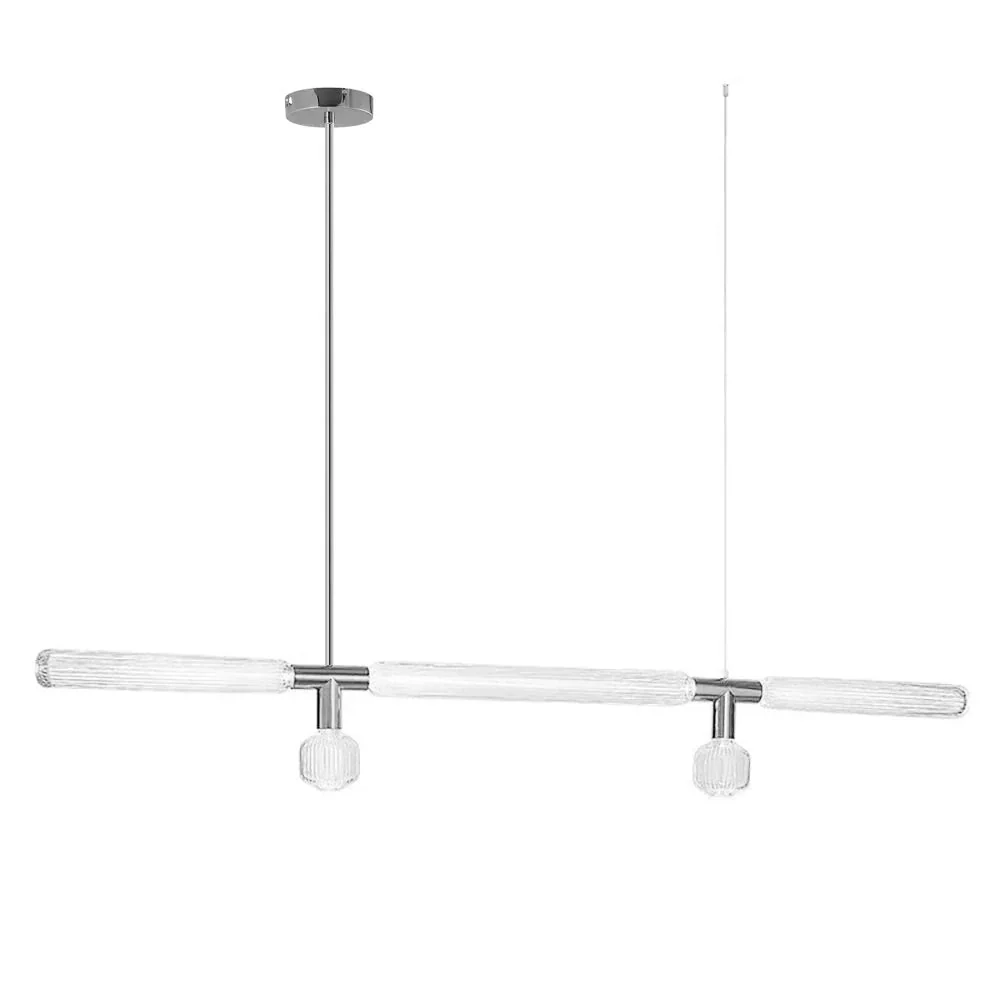 Solara Pendant Lamp Crystal Cylinder Cipher Contemporary - Image 83