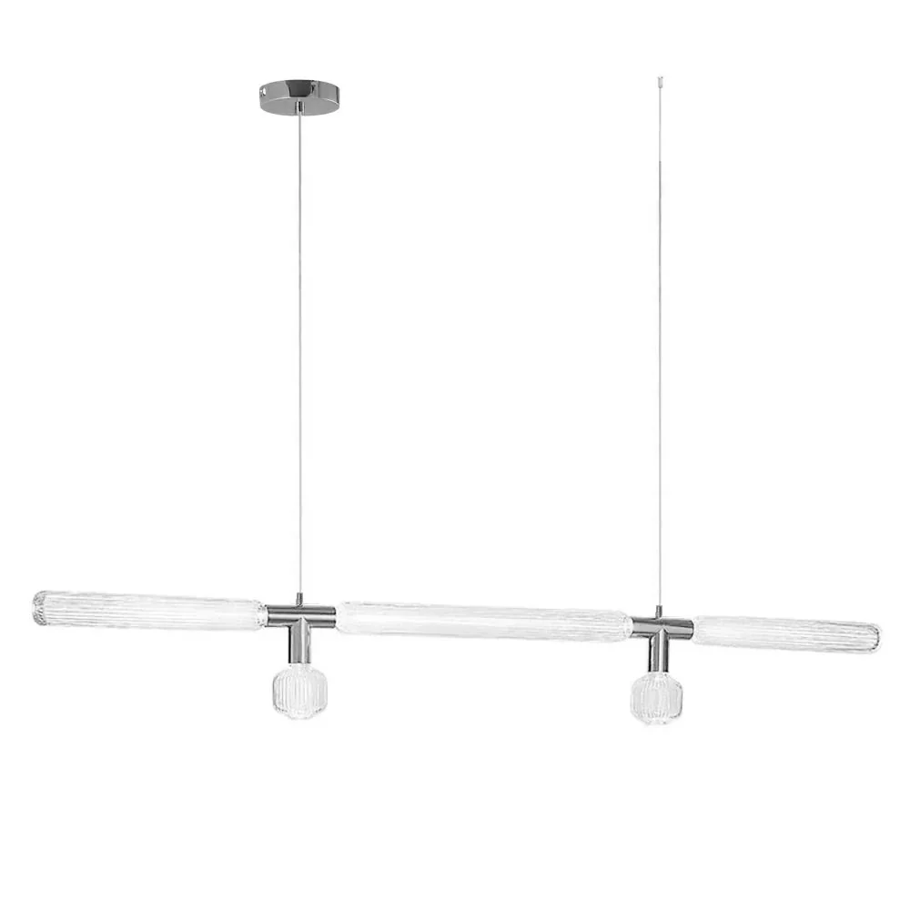 Solara Pendant Lamp Crystal Cylinder Cipher Contemporary - Image 96