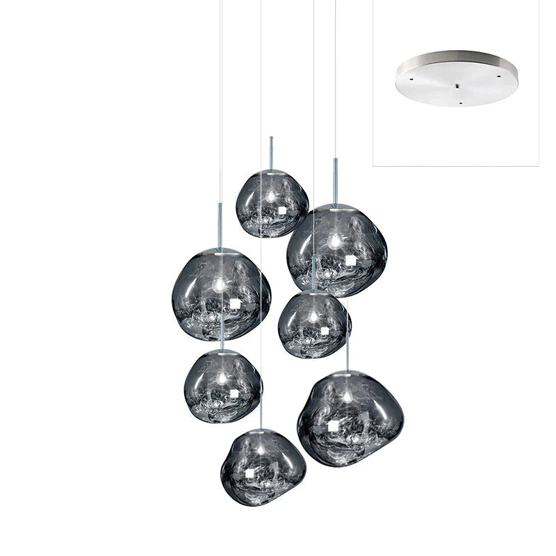 Solara Pendant Lamp Irregular Cluster Sculptural - Image 188