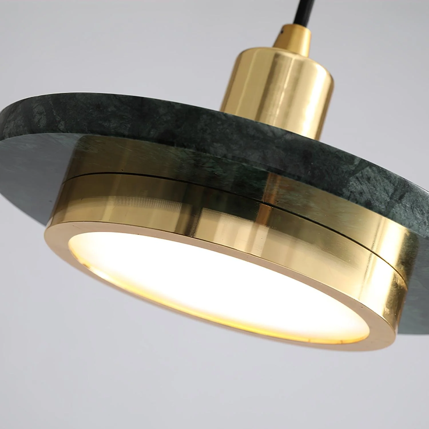 Solara Pendant Lamp Marble Double Circle Modern - Image 17