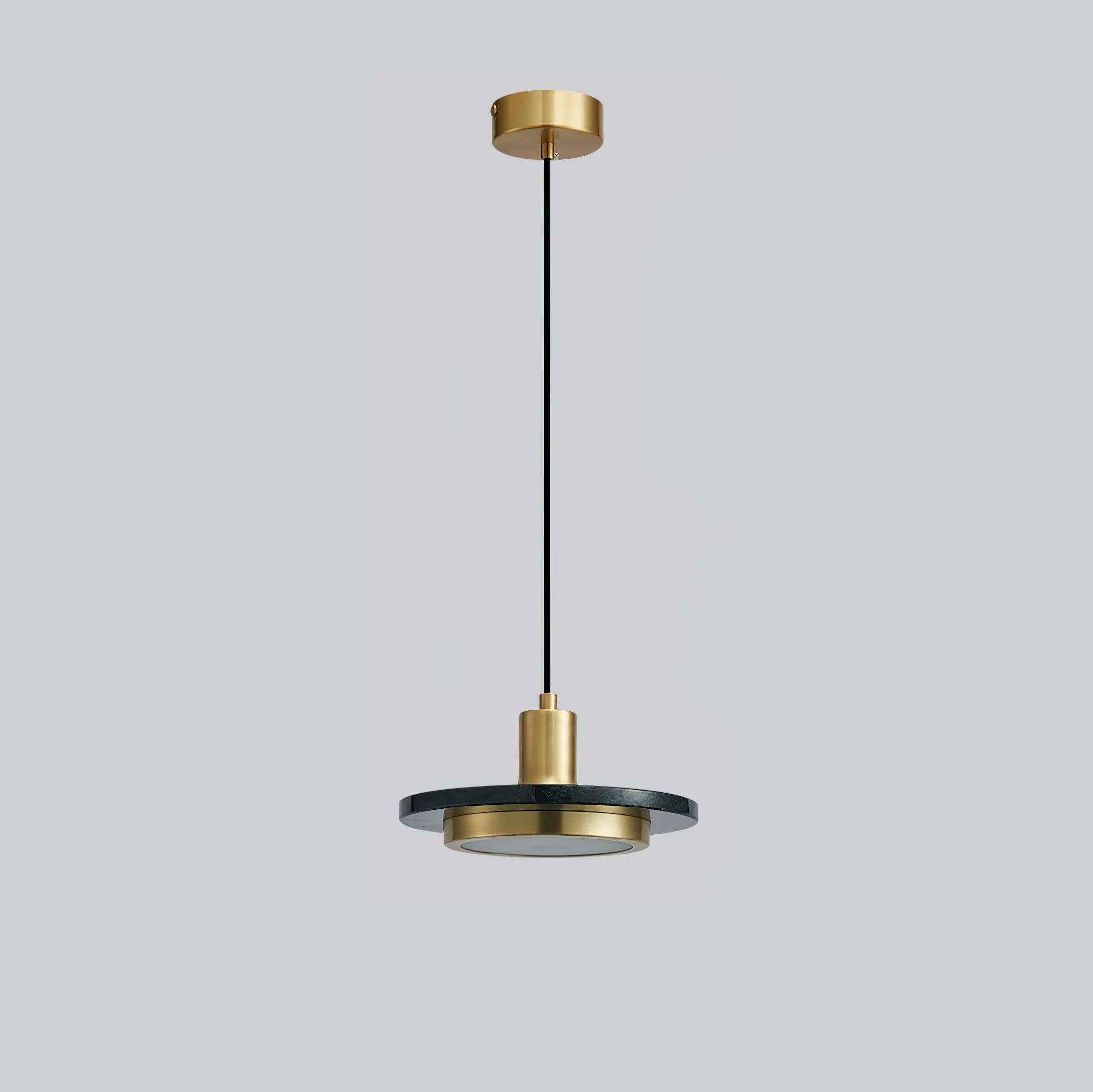 Solara Pendant Lamp Marble Double Circle Modern - Image 31