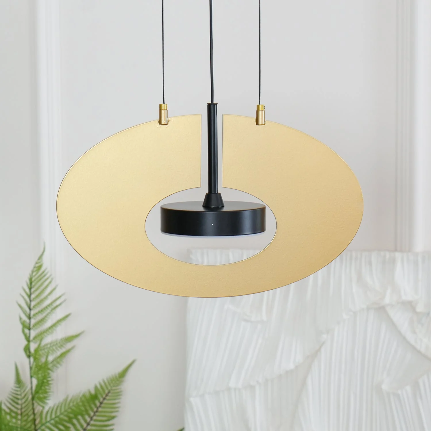 Solara Pendant Lamp Oval Ring Geometric - Image 12
