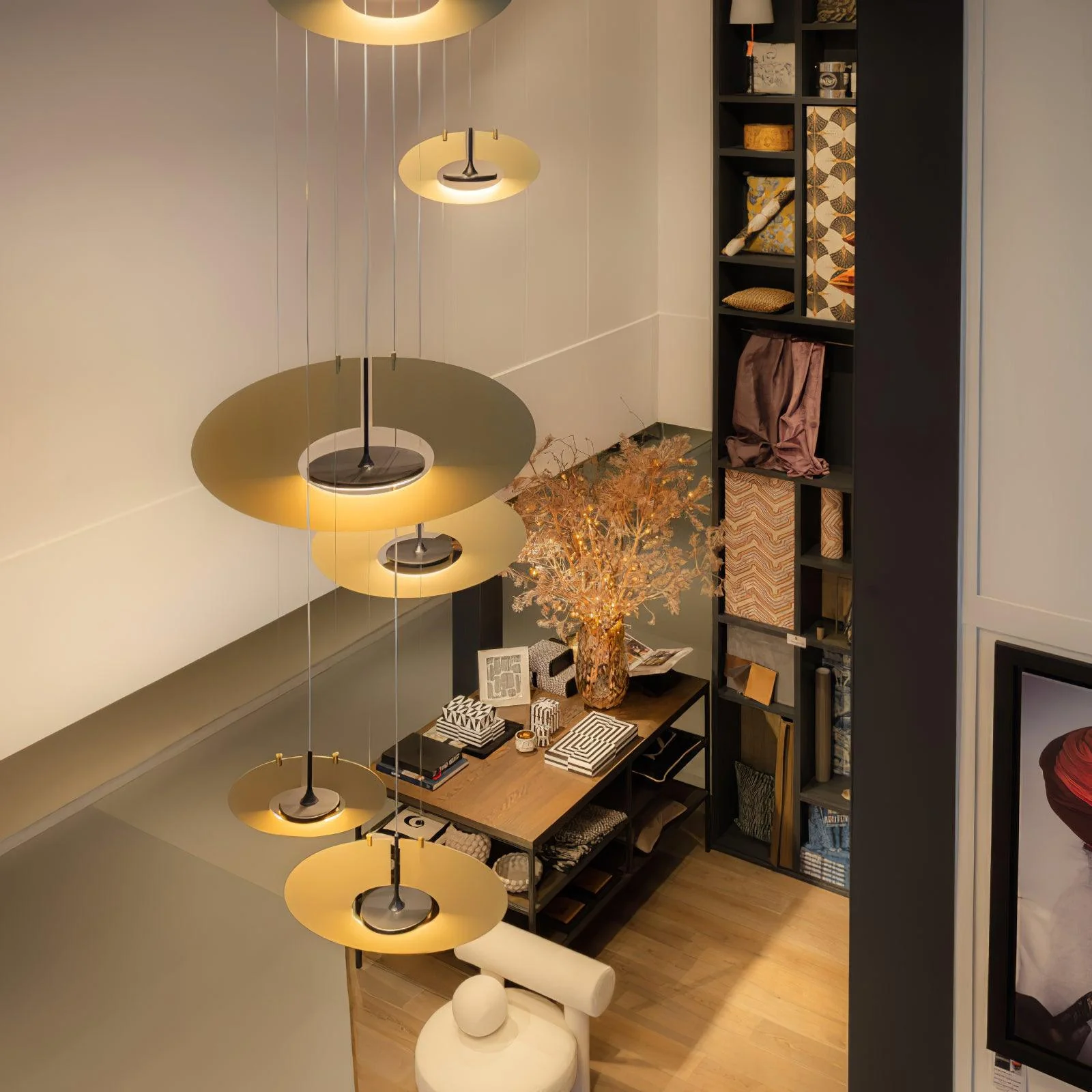Solara Pendant Lamp Oval Ring Geometric - Image 23