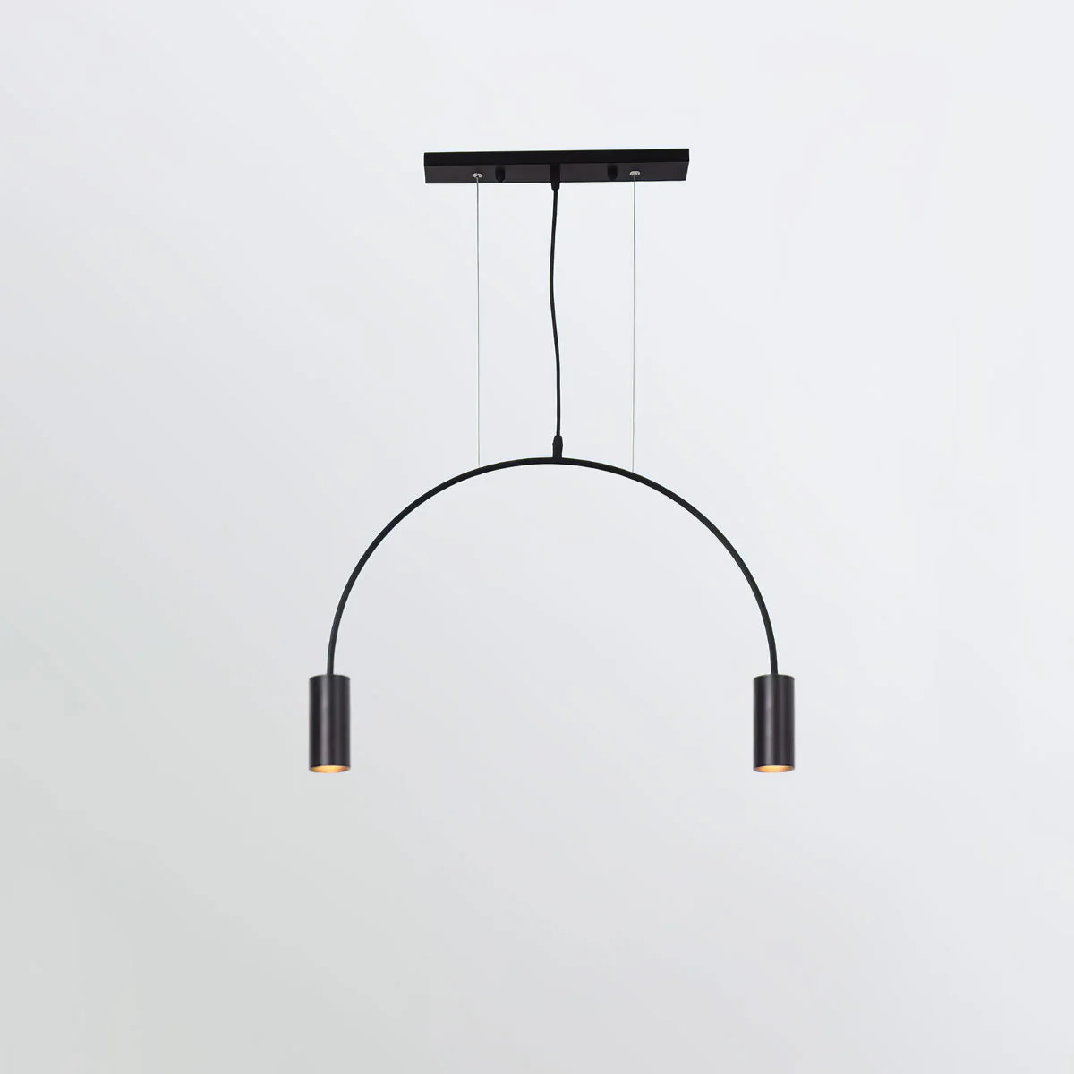 Solara Pendant Lamp Overlapping Cylinder Minimalist Dining Room - Image 81