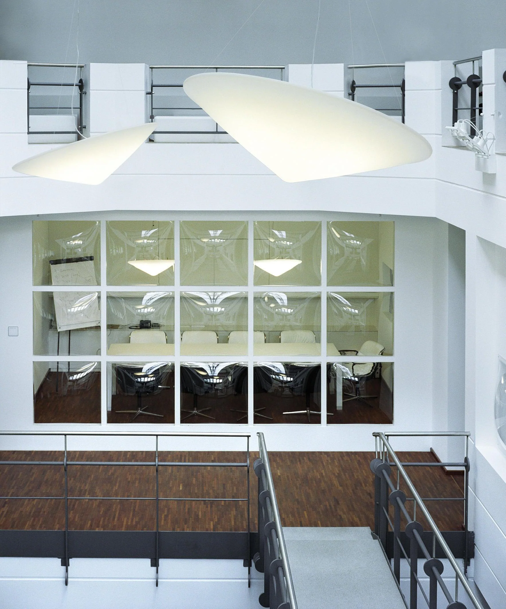 Solara Pendant Lamp Polyethylene Tilted Hat Minimalist - Image 7