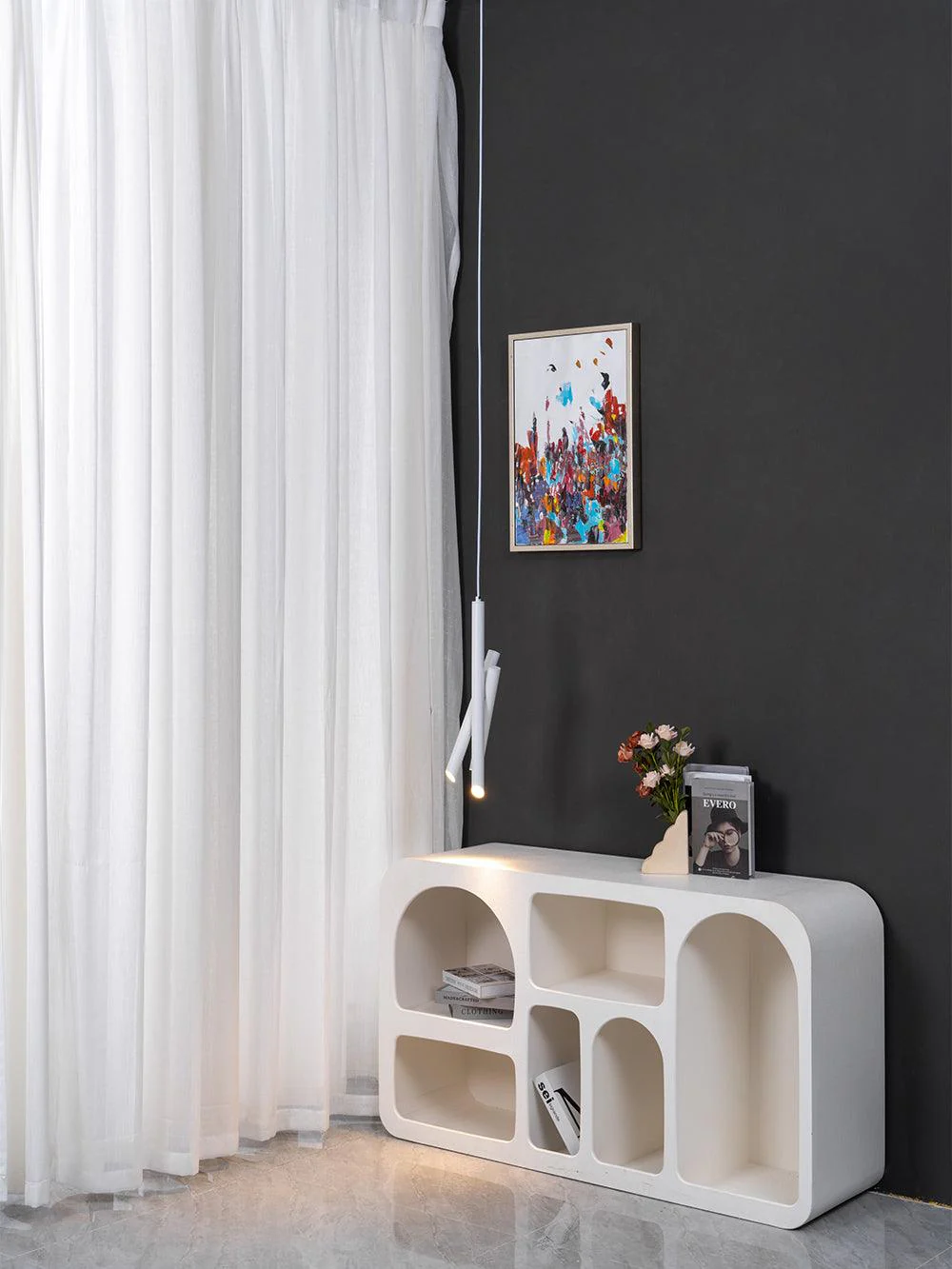 Solara Pendant Lamp Tubes Aluminum Minimalist - Image 52