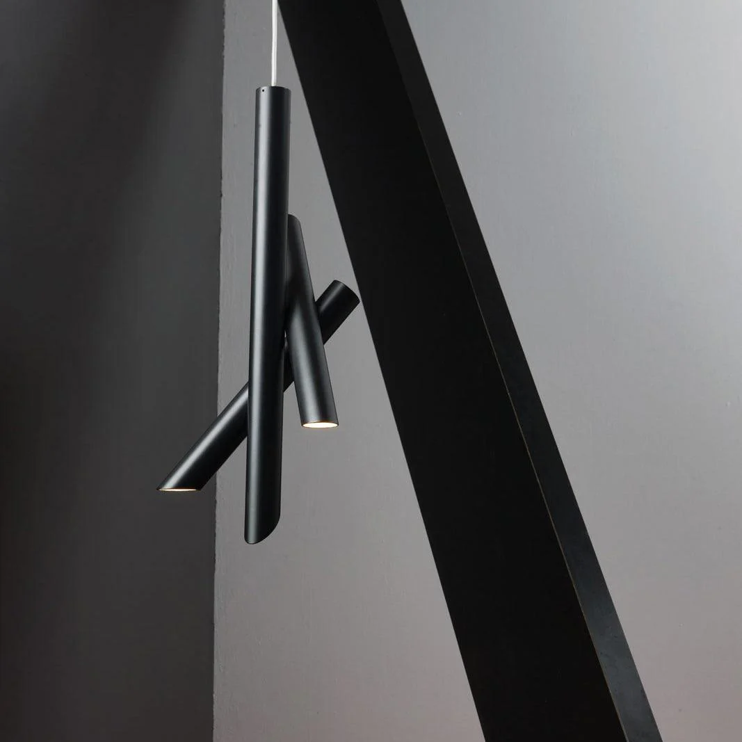 Solara Pendant Lamp Tubes Aluminum Minimalist - Image 81