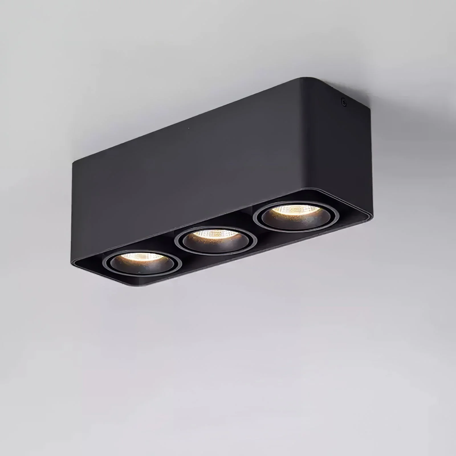 Solara Spotlight Surface Mount Twin LED Angular Minimalist - Image 44