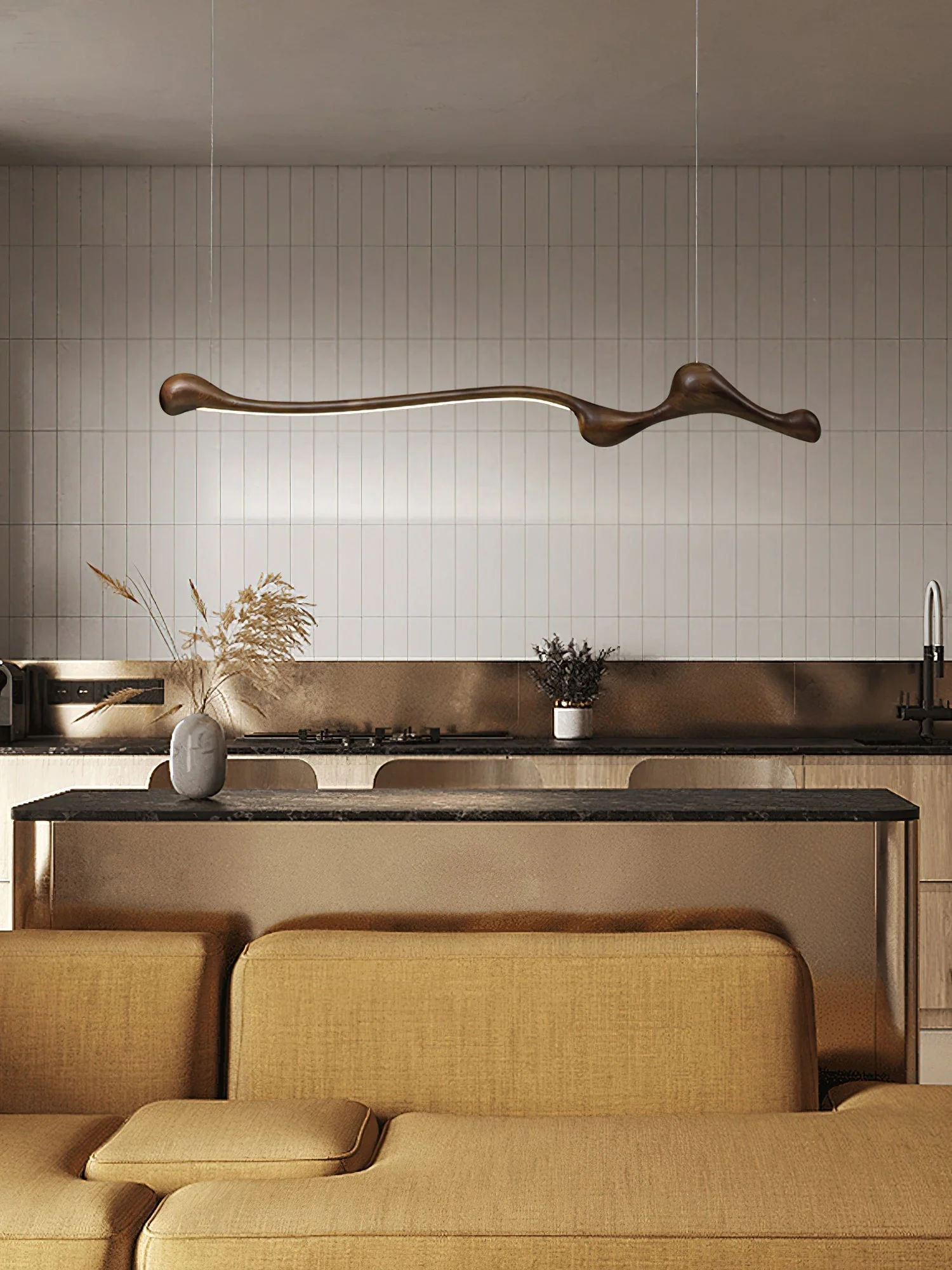 Solarace Wood Retro Pendant Lamp - Image 12