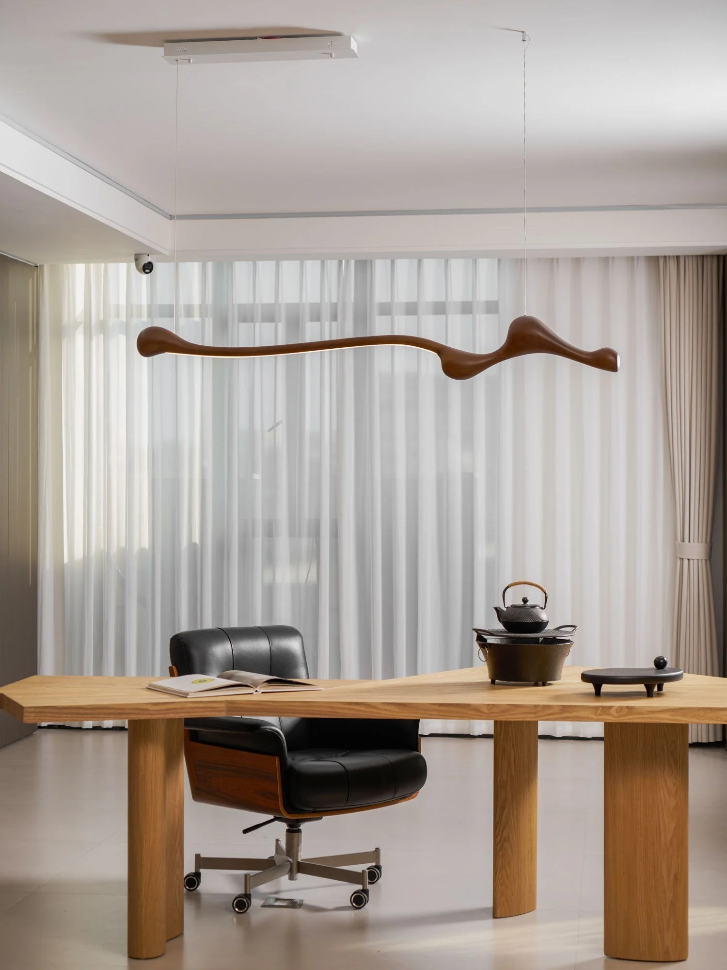 Solarace Wood Retro Pendant Lamp - Image 22