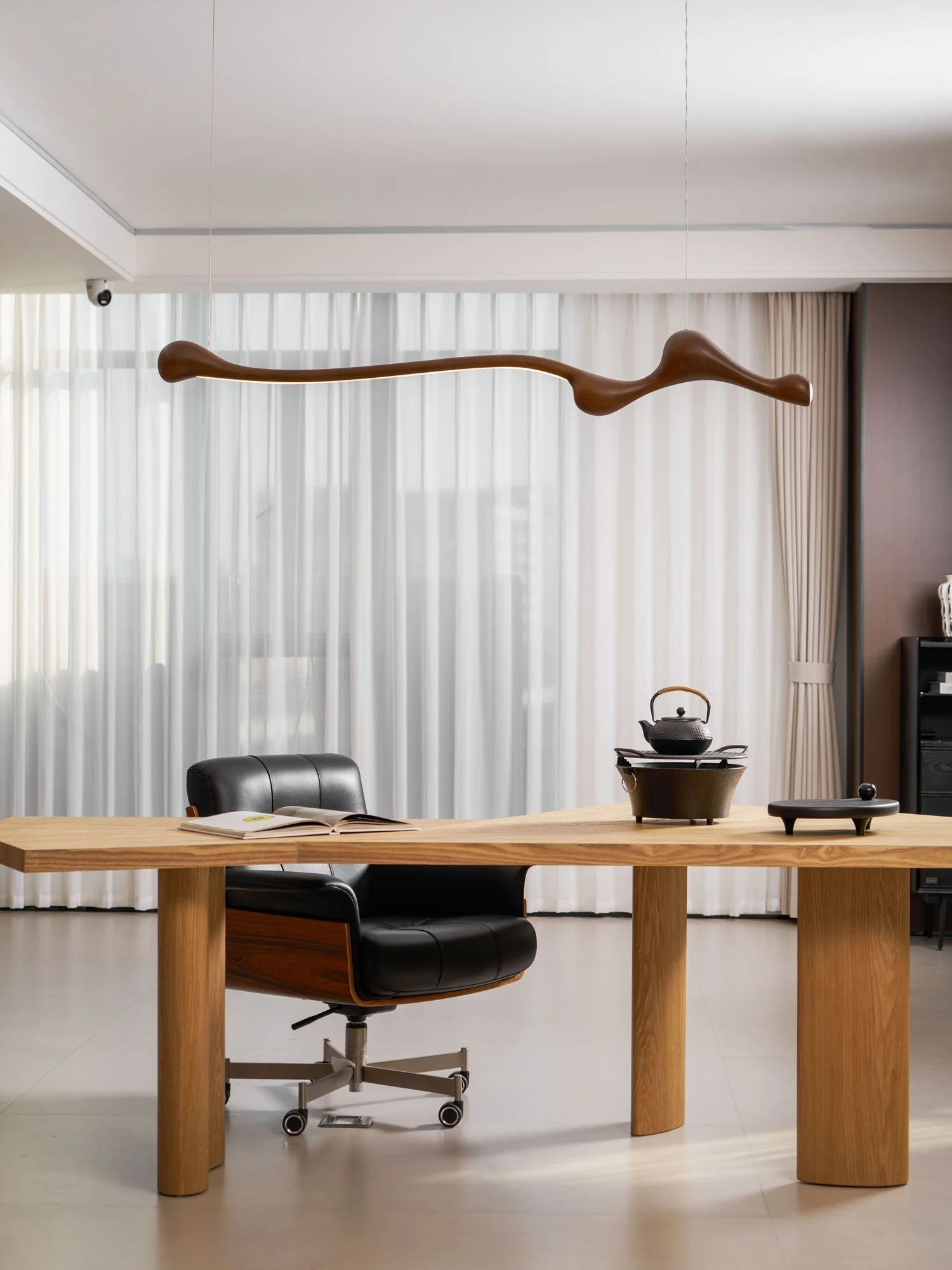 Solarace Wood Retro Pendant Lamp - Image 24
