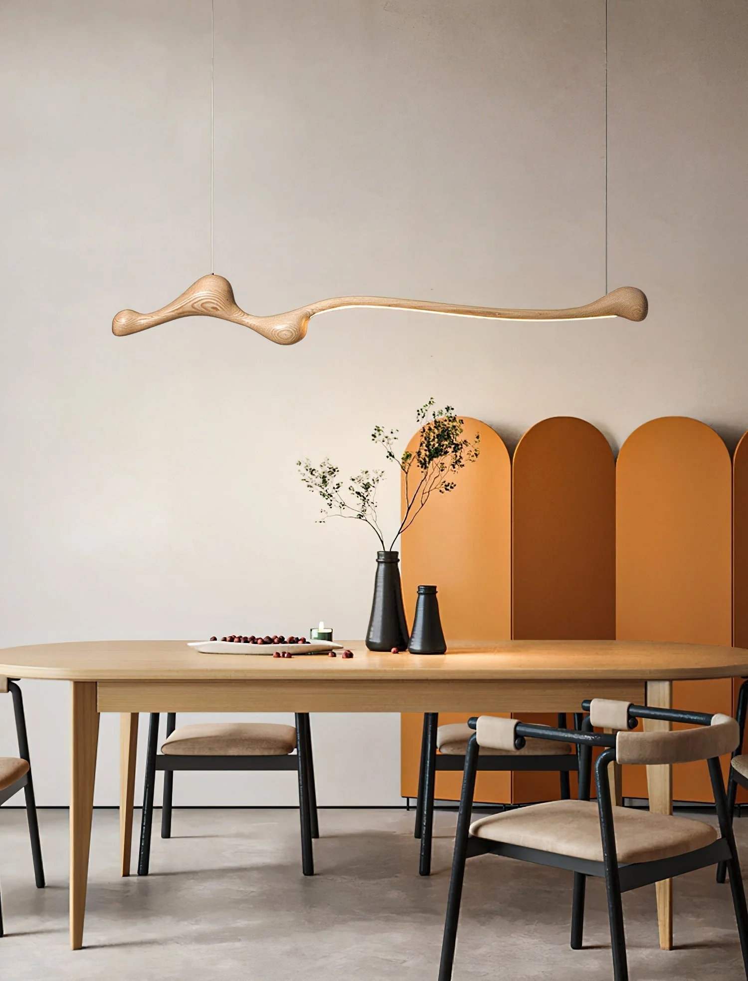 Solarace Wood Retro Pendant Lamp - Image 28