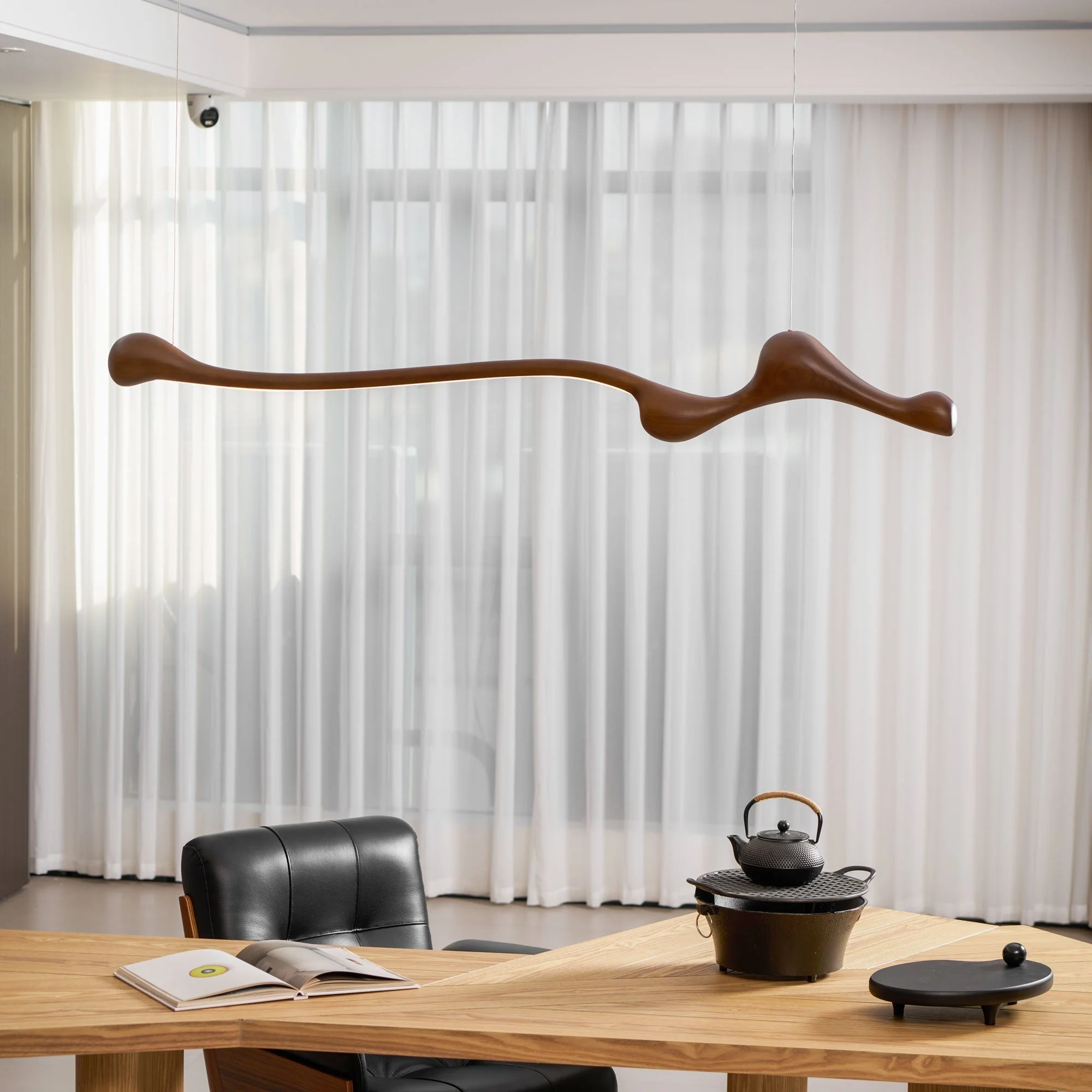 Solarace Wood Retro Pendant Lamp - Image 37