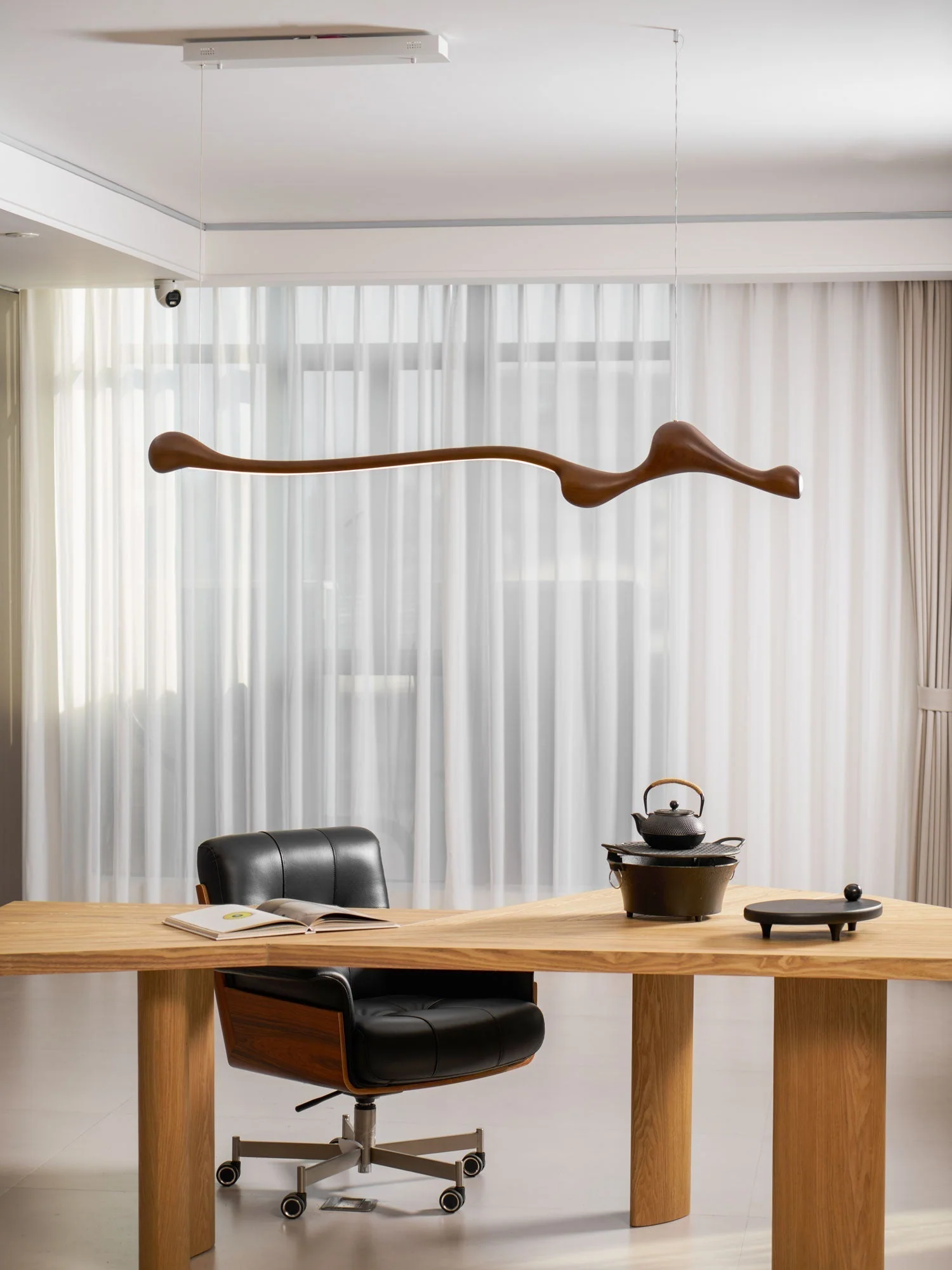 Solarace Wood Retro Pendant Lamp - Image 38