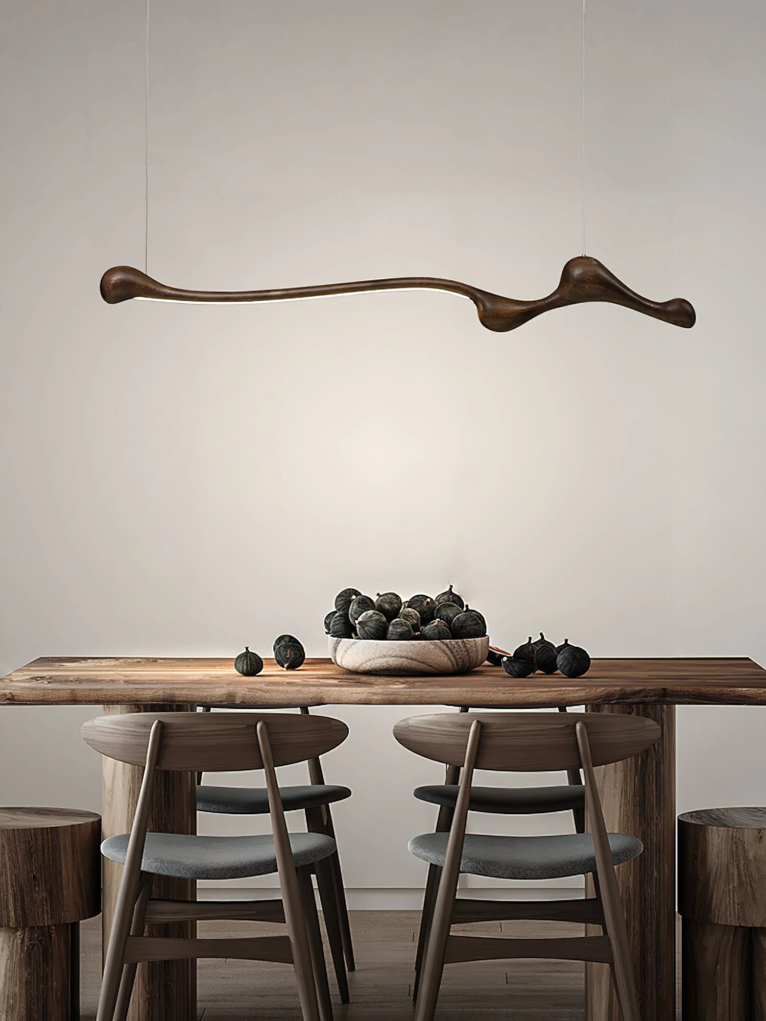 Solarace Wood Retro Pendant Lamp - Image 46