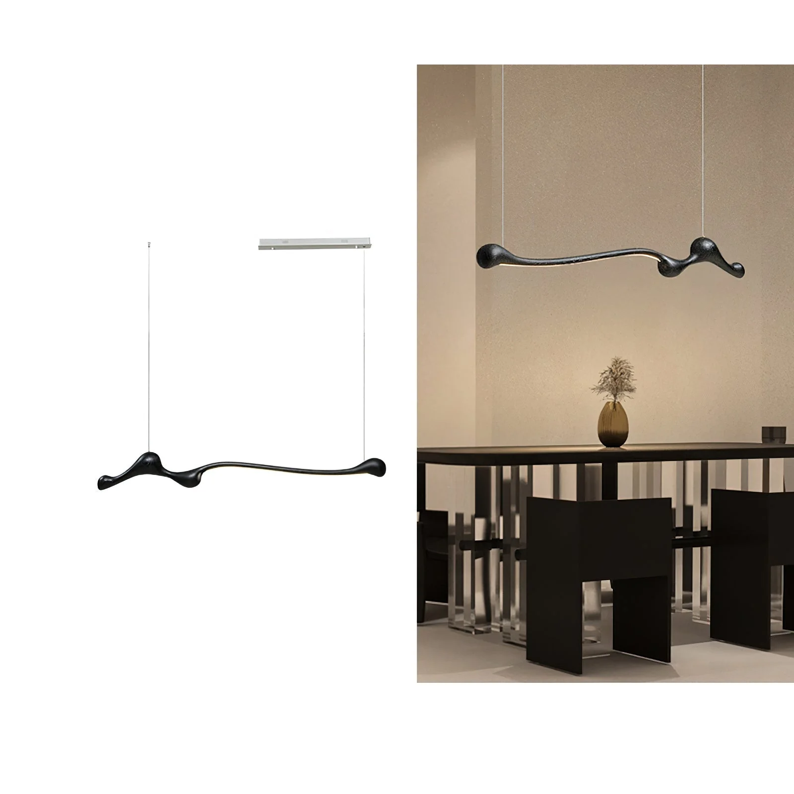 Solarace Wood Retro Pendant Lamp - Image 9