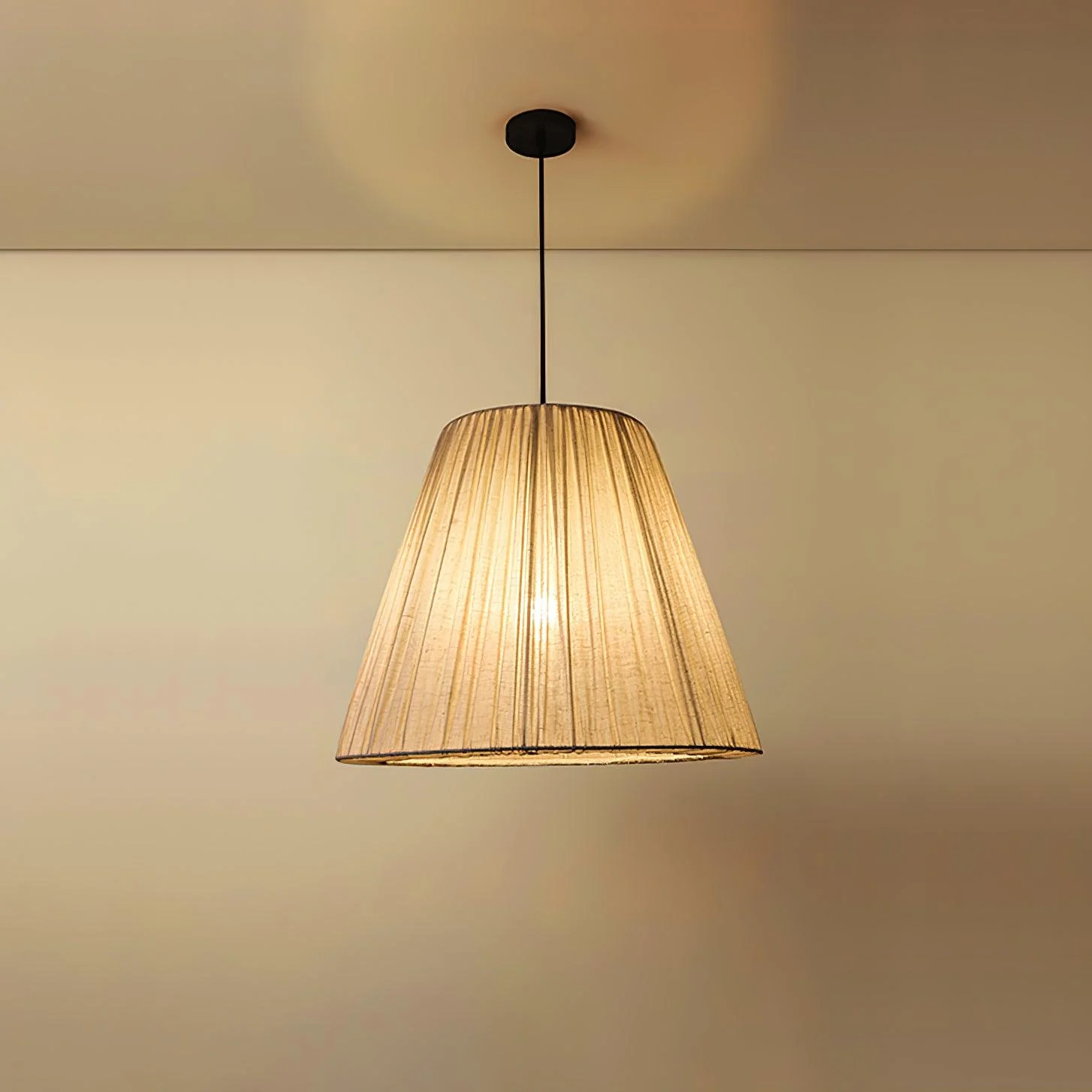 Solarant Fabric Retro Pendant Lamp - Image 12