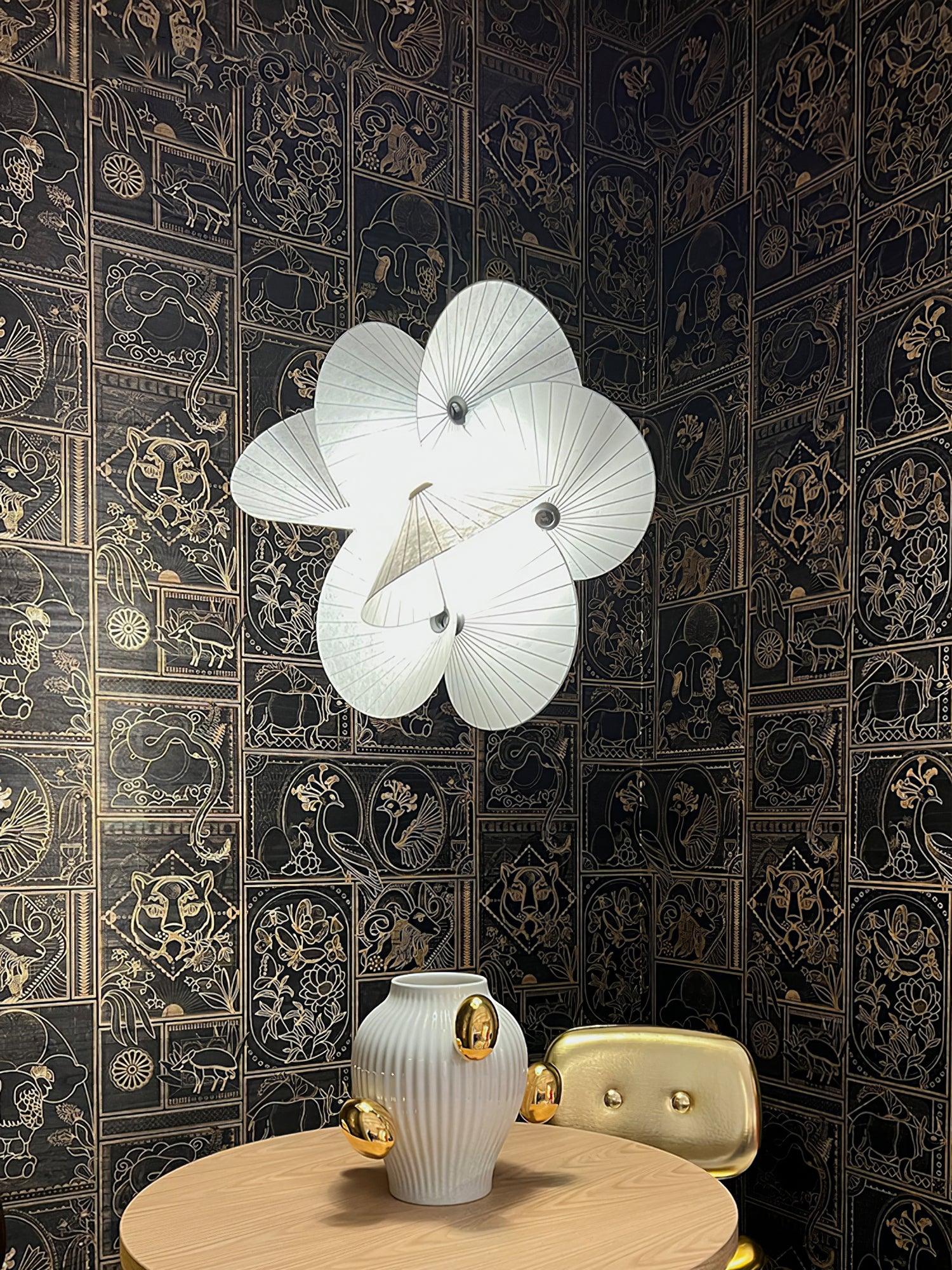 Solarare Fabric Artistic Pendant Light - Image 14