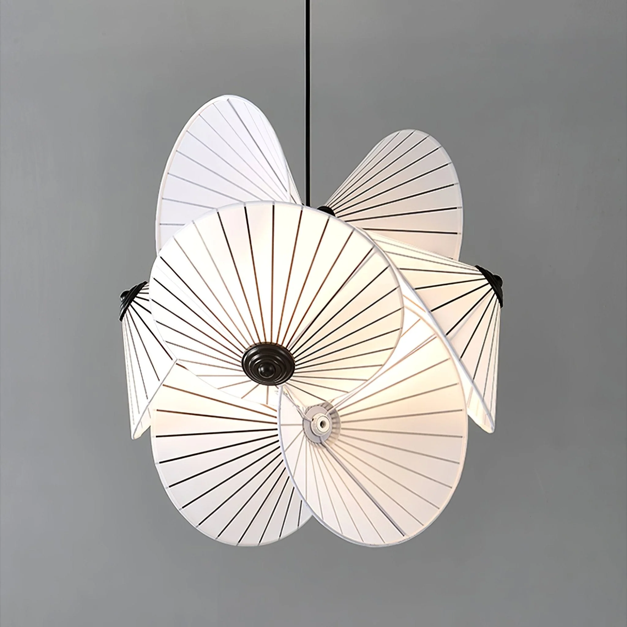 Solarare Fabric Artistic Pendant Light - Image 2