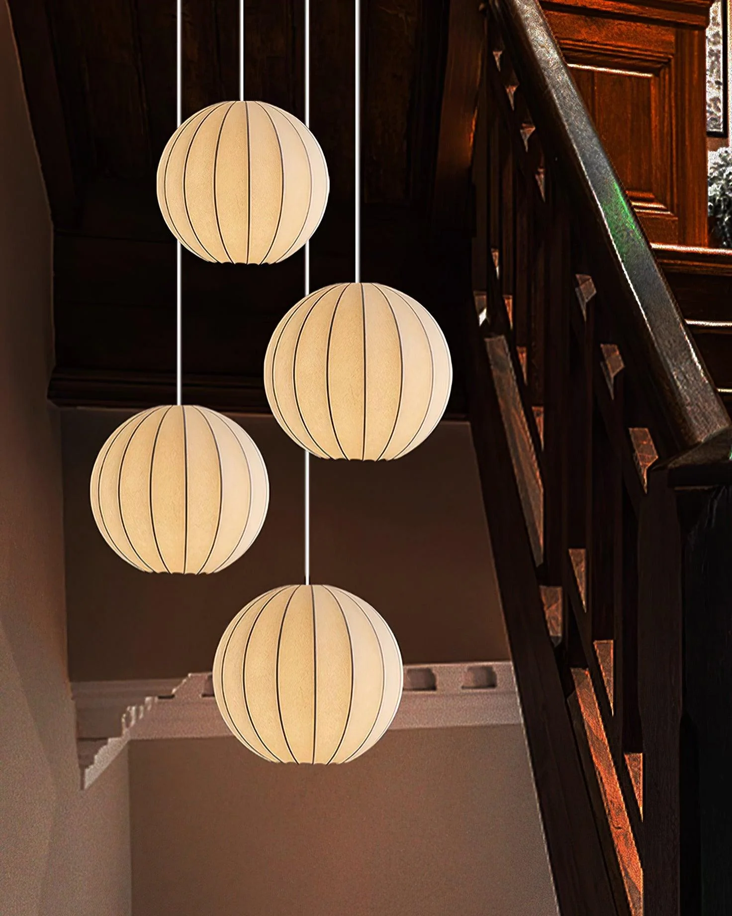 Solarce Silk Scandinavian Pendant Lamp - Image 14