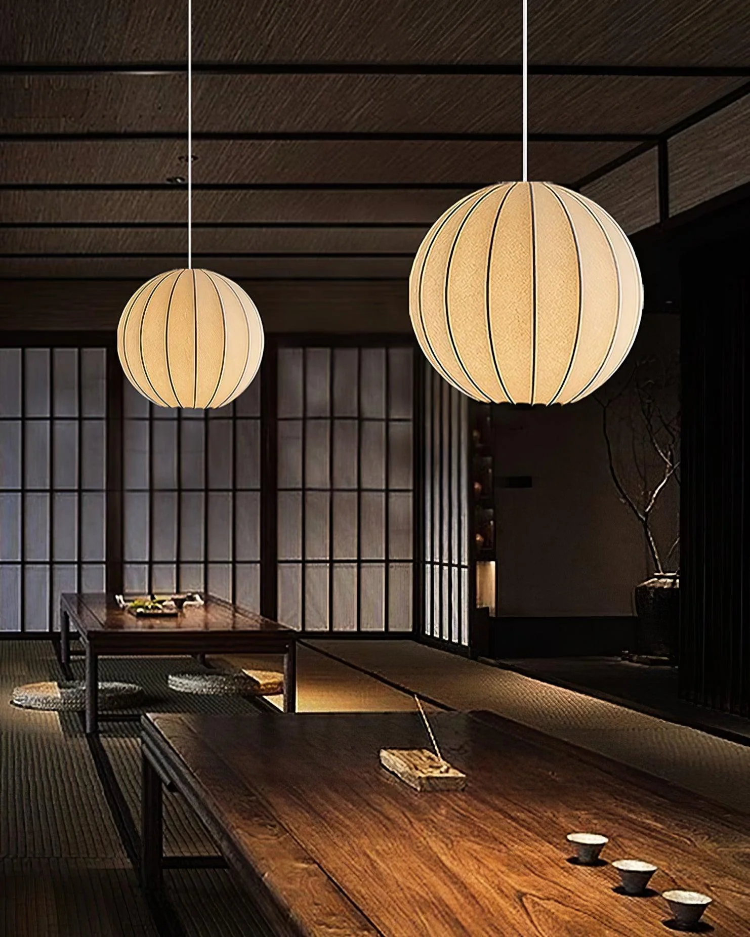Solarce Silk Scandinavian Pendant Lamp - Image 16