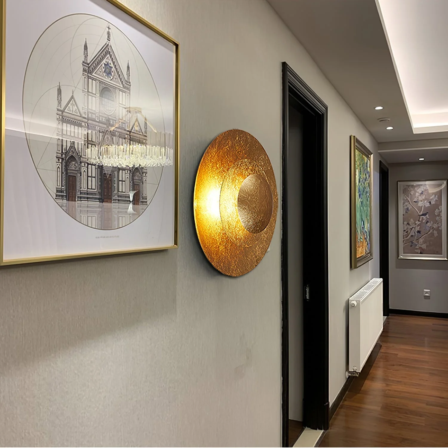 Solaris Vintage foil Wall Lamp - Image 7