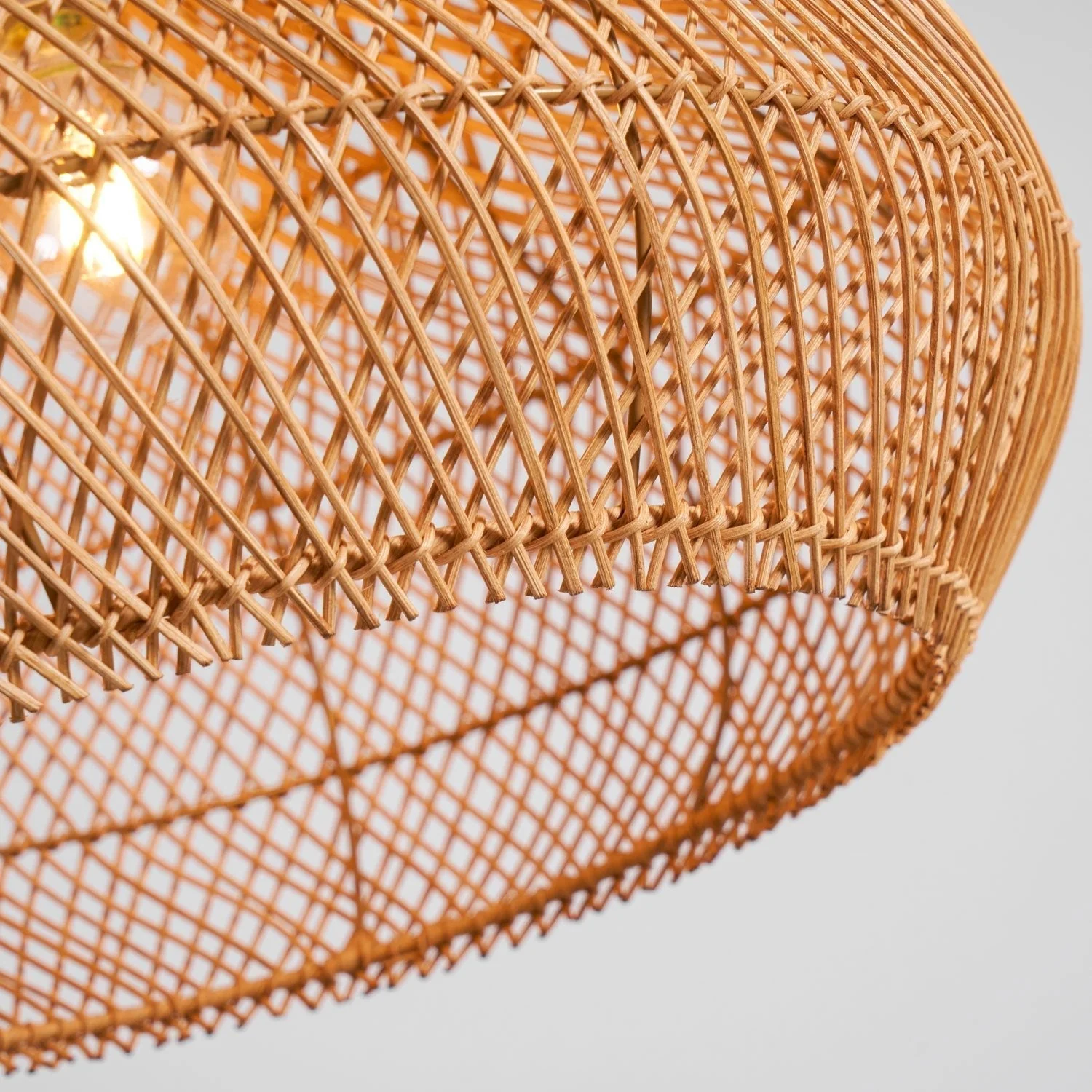 Solavn Rattan Wood Pendant Lamp - Image 117