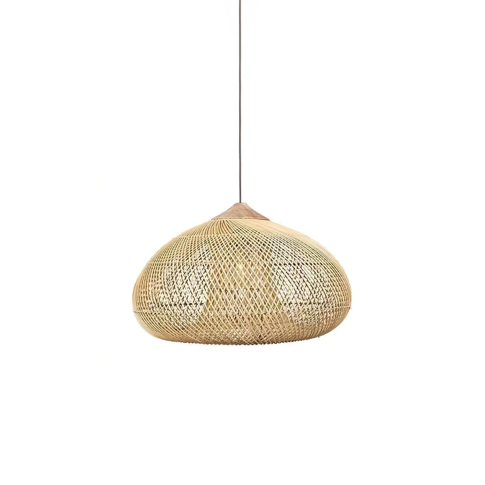 Solavn Rattan Wood Pendant Lamp - Image 19