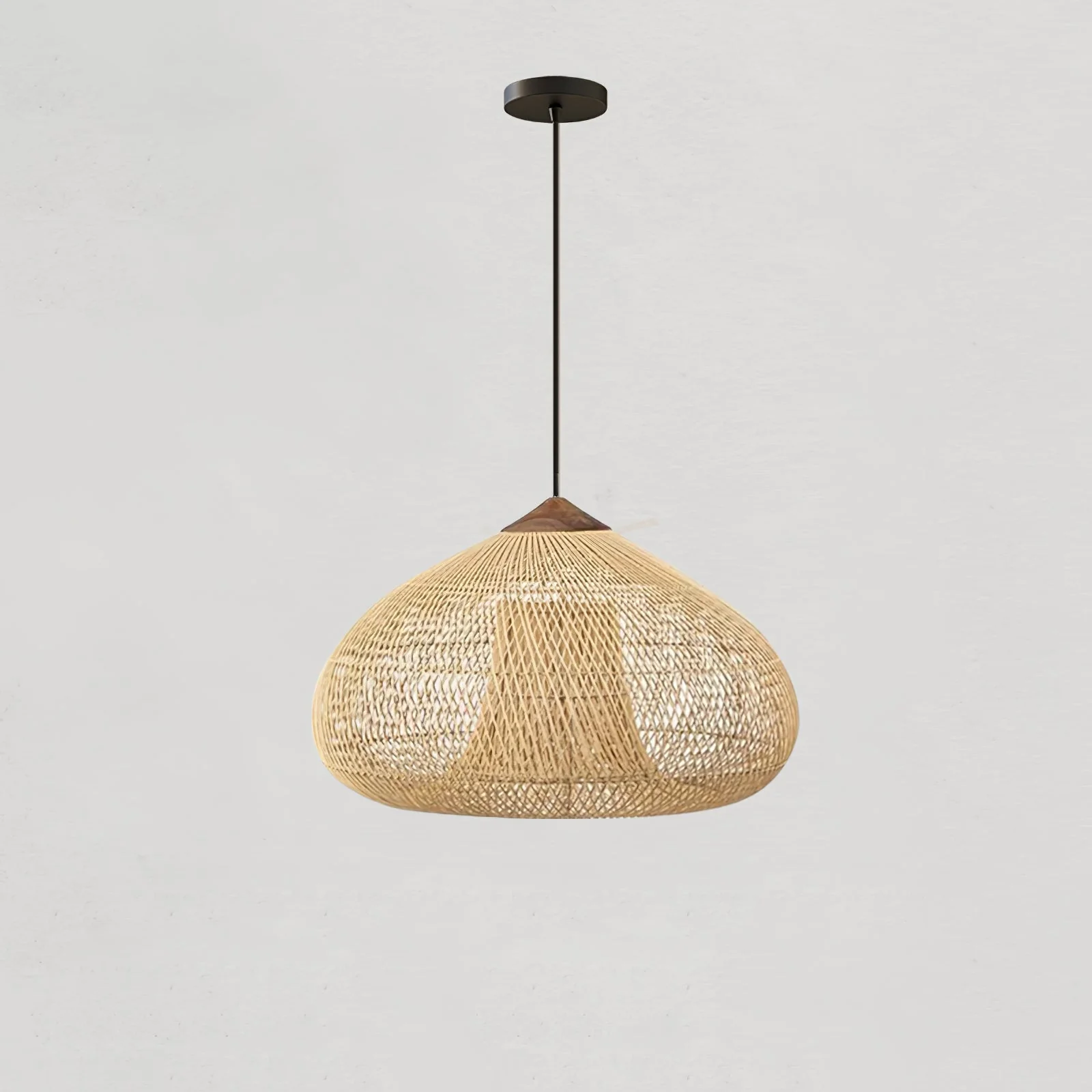Solavn Rattan Wood Pendant Lamp - Image 52