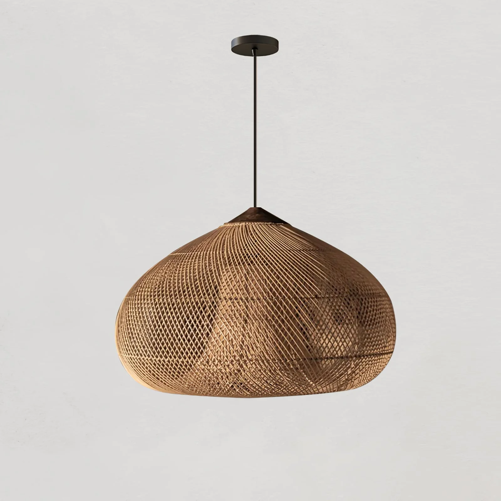Solavn Rattan Wood Pendant Lamp - Image 54