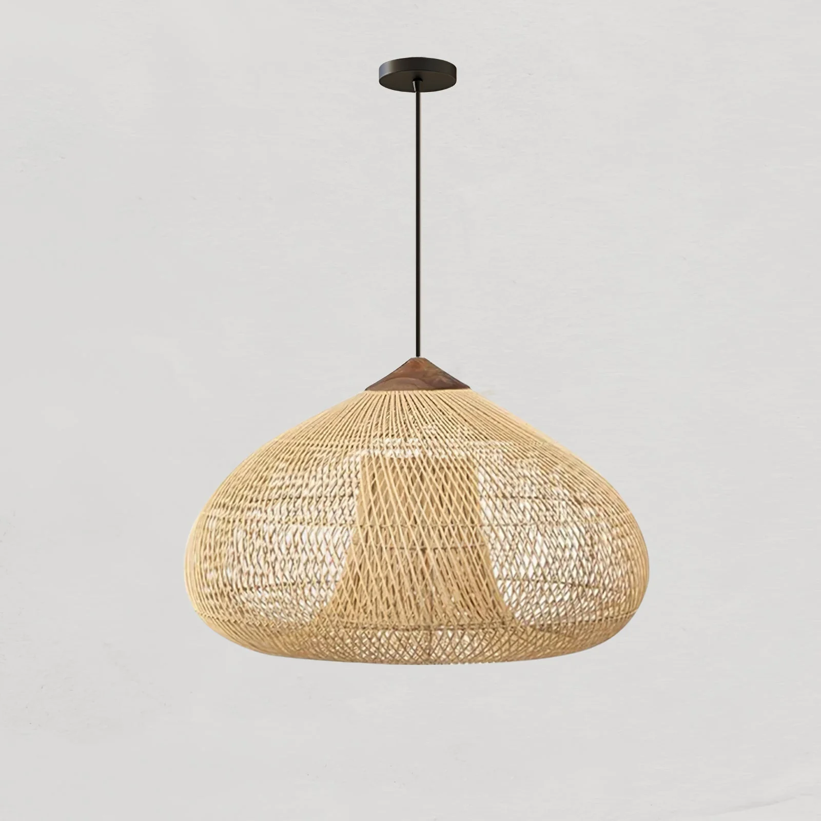 Solavn Rattan Wood Pendant Lamp - Image 69