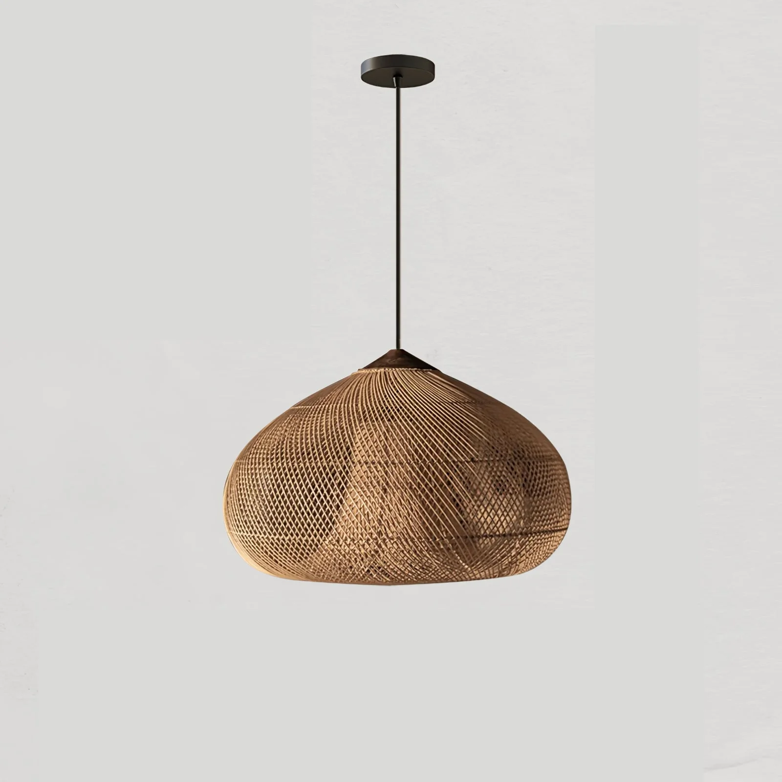 Solavn Rattan Wood Pendant Lamp - Image 74