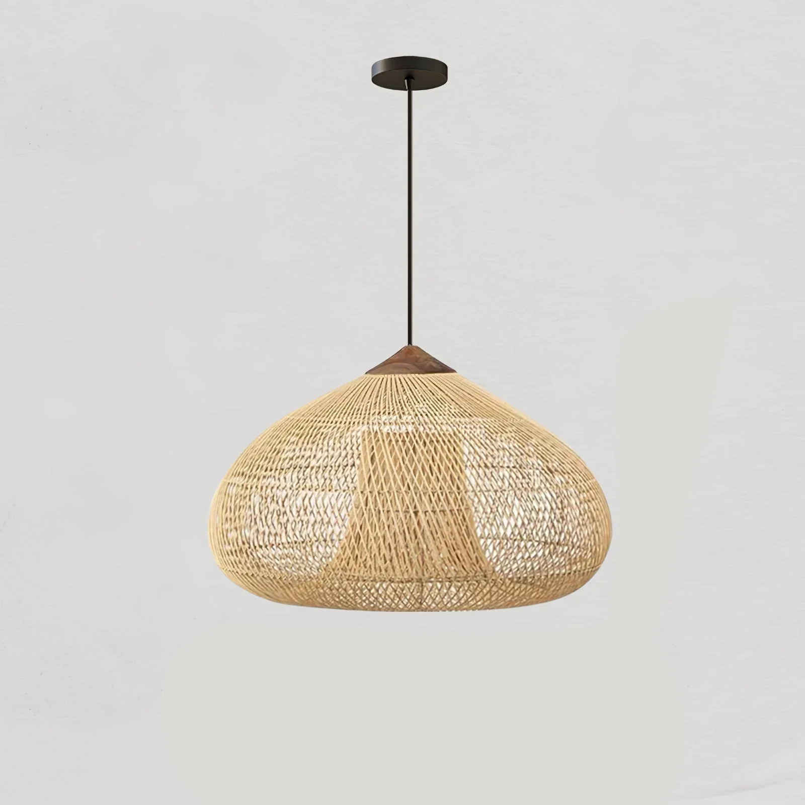 Solavn Rattan Wood Pendant Lamp - Image 89