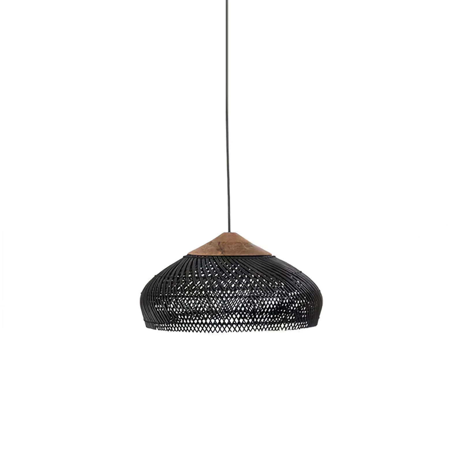 Solavn Rattan Wood Pendant Lamp - Image 93