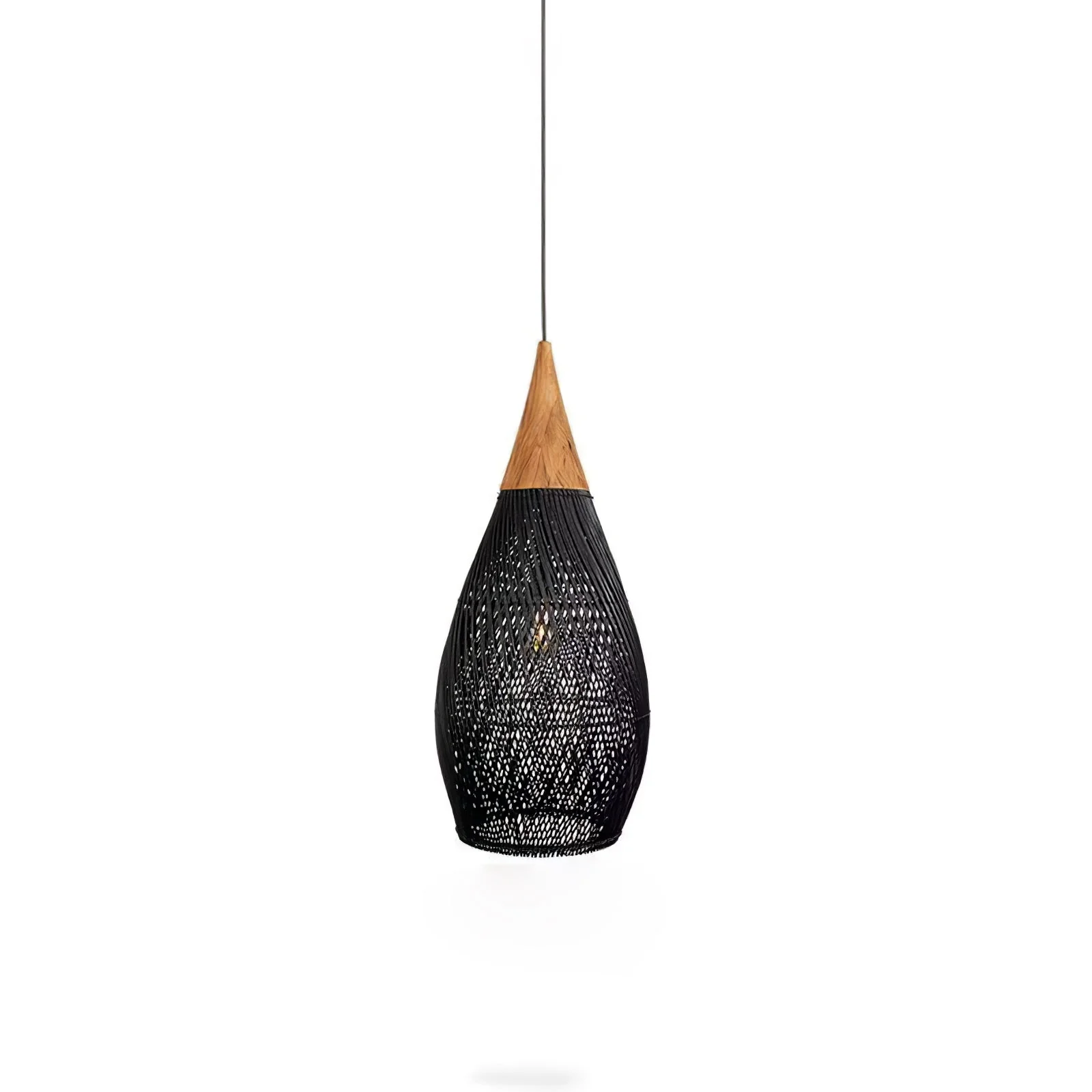 Solavn Rattan Wood Pendant Lamp - Image 94