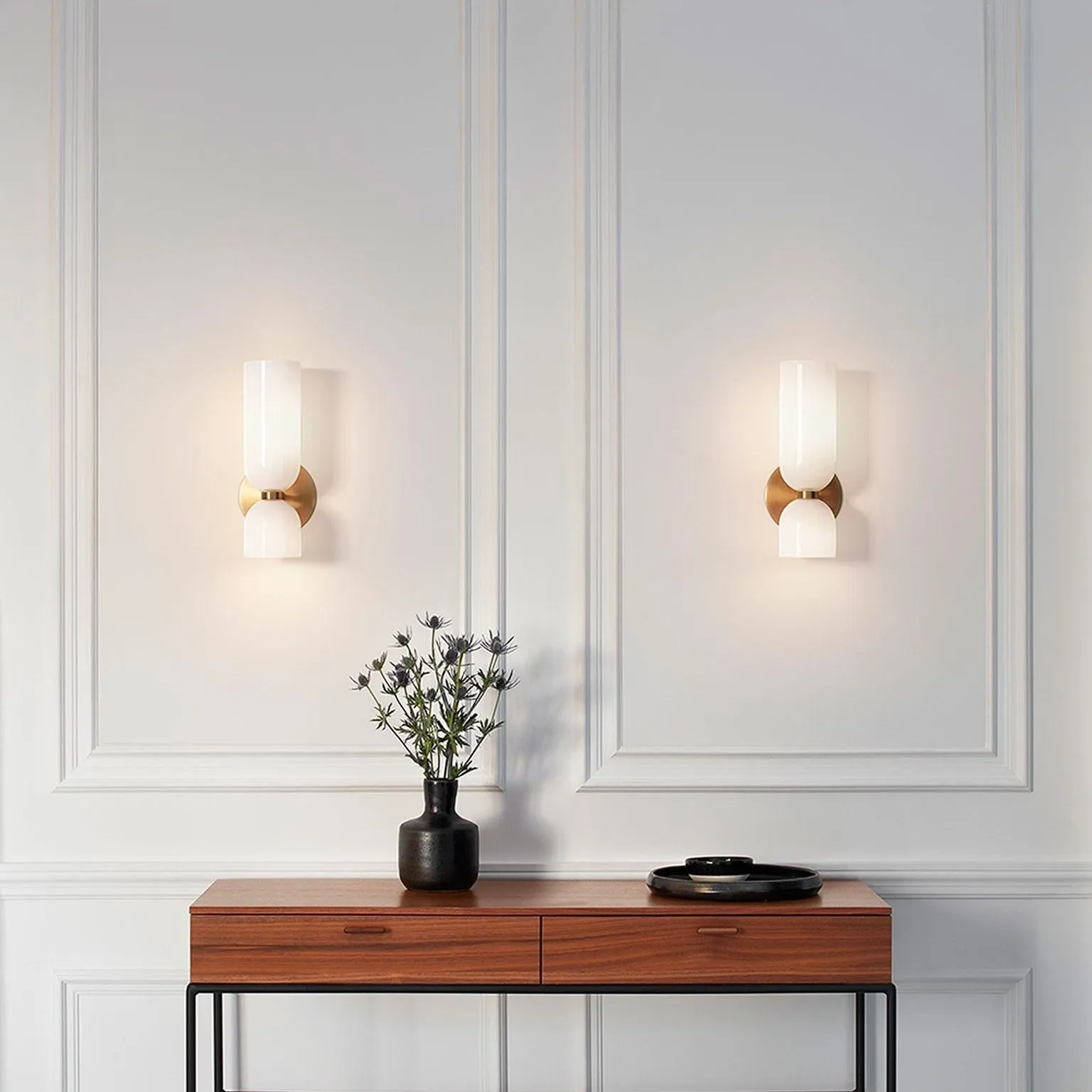 Solea Glass Wall Lamp Sconce - Image 2