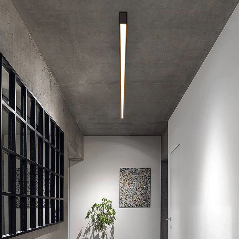 Solin Linear Black Ceiling Light/Wall Light - Image 8