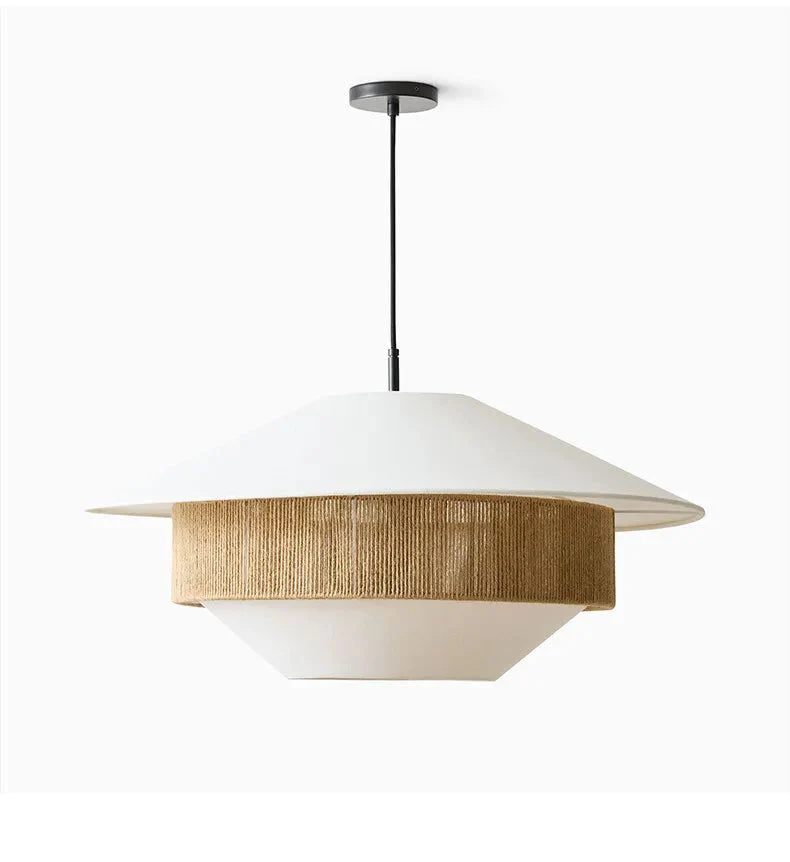 Solis Modern Fabric Pendant Lamp - Image 3