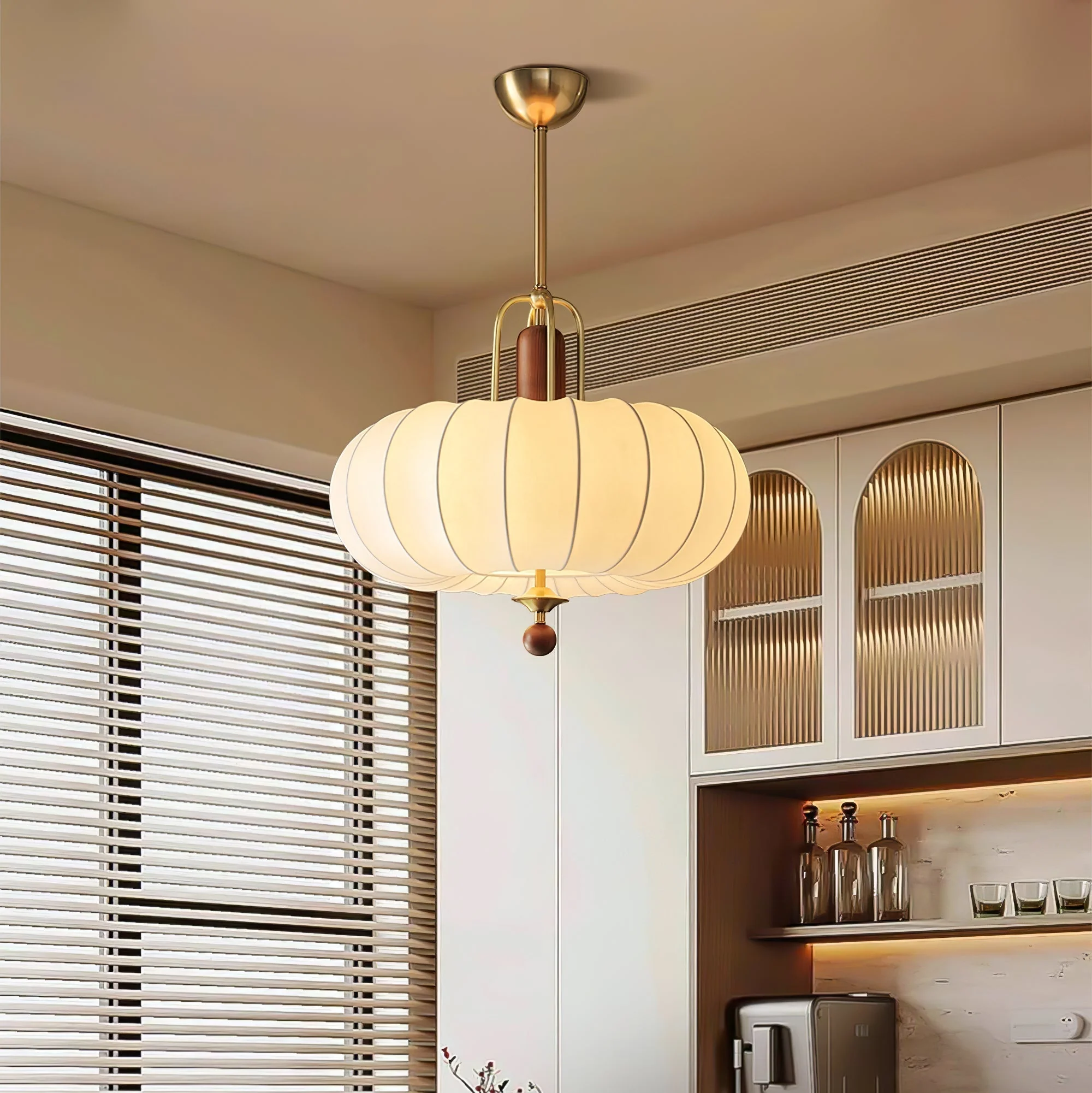 Solis Retro Gold Pendant Lamp - Image 10