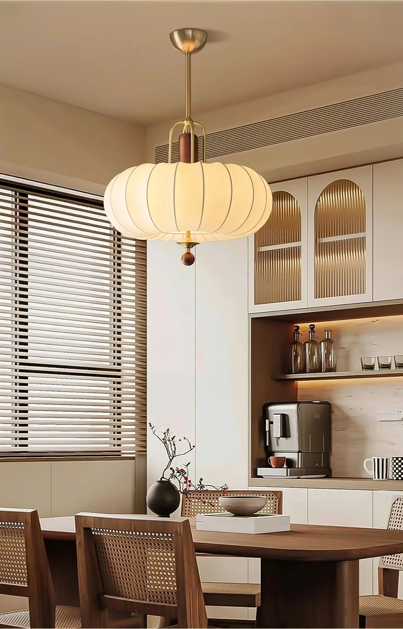 Solis Retro Gold Pendant Lamp - Image 2